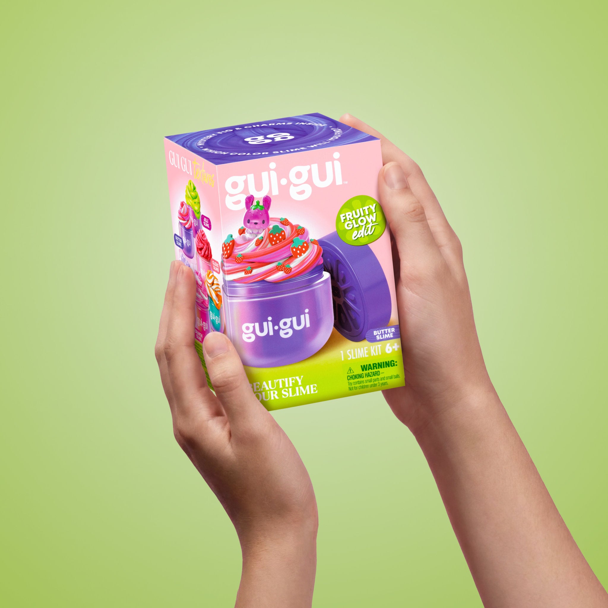 Gui Gui Fruity Glow Butter Slime Assorted Styles