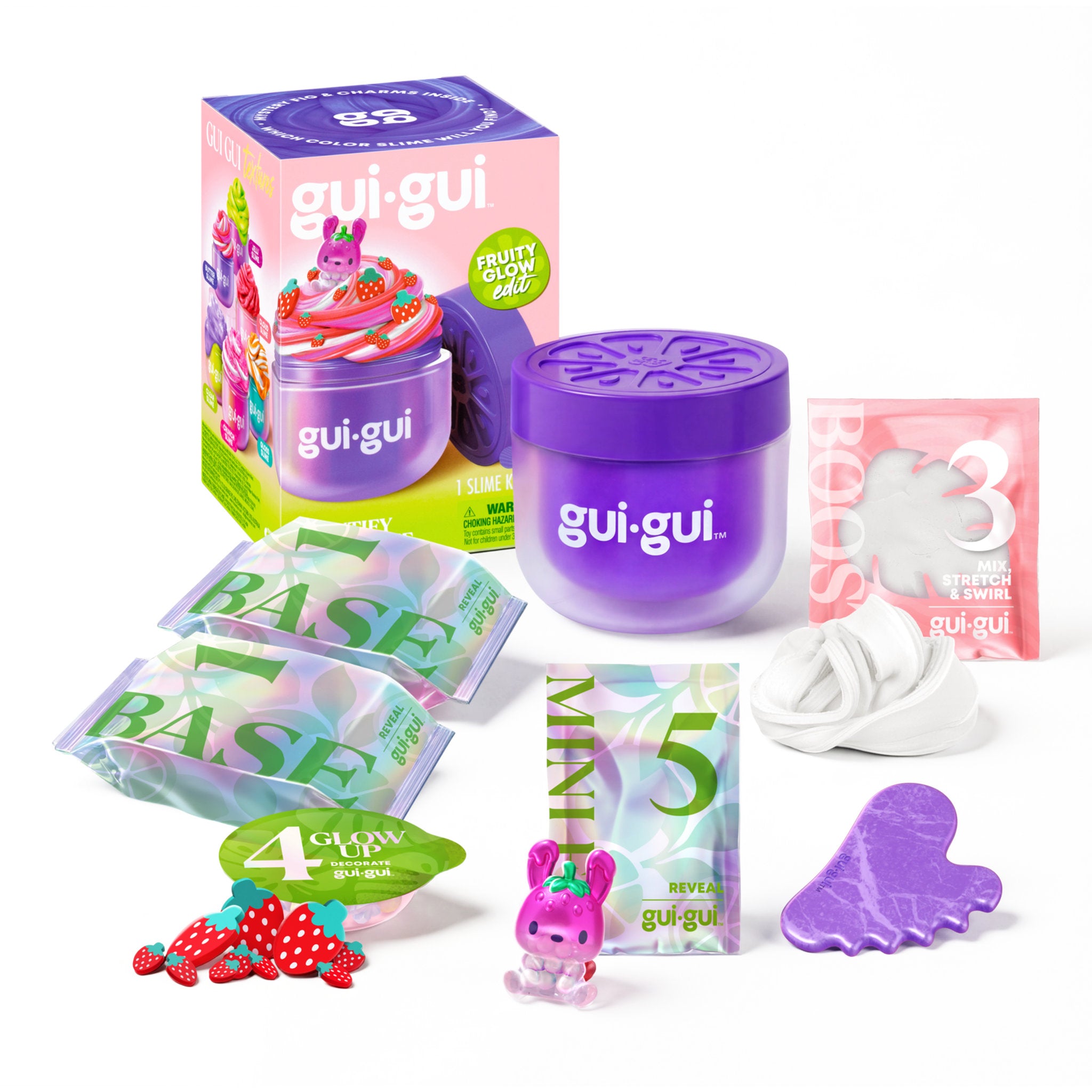 Gui Gui Fruity Glow Butter Slime Assorted Styles