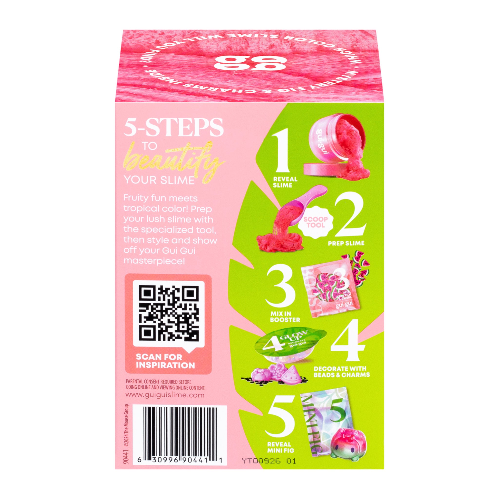 Gui Gui Fruity Glow Cloud Slime Assorted Styles