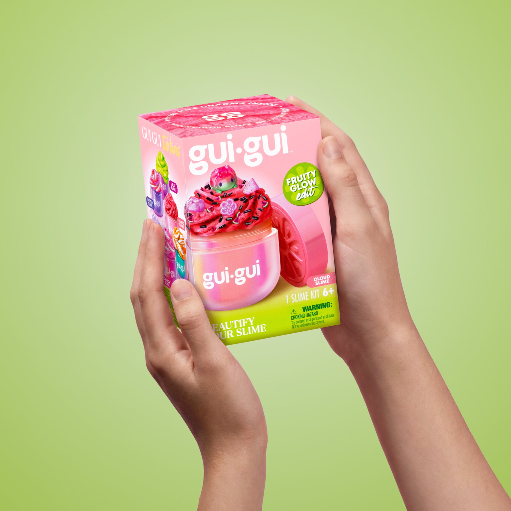 Gui Gui Fruity Glow Cloud Slime Assorted Styles