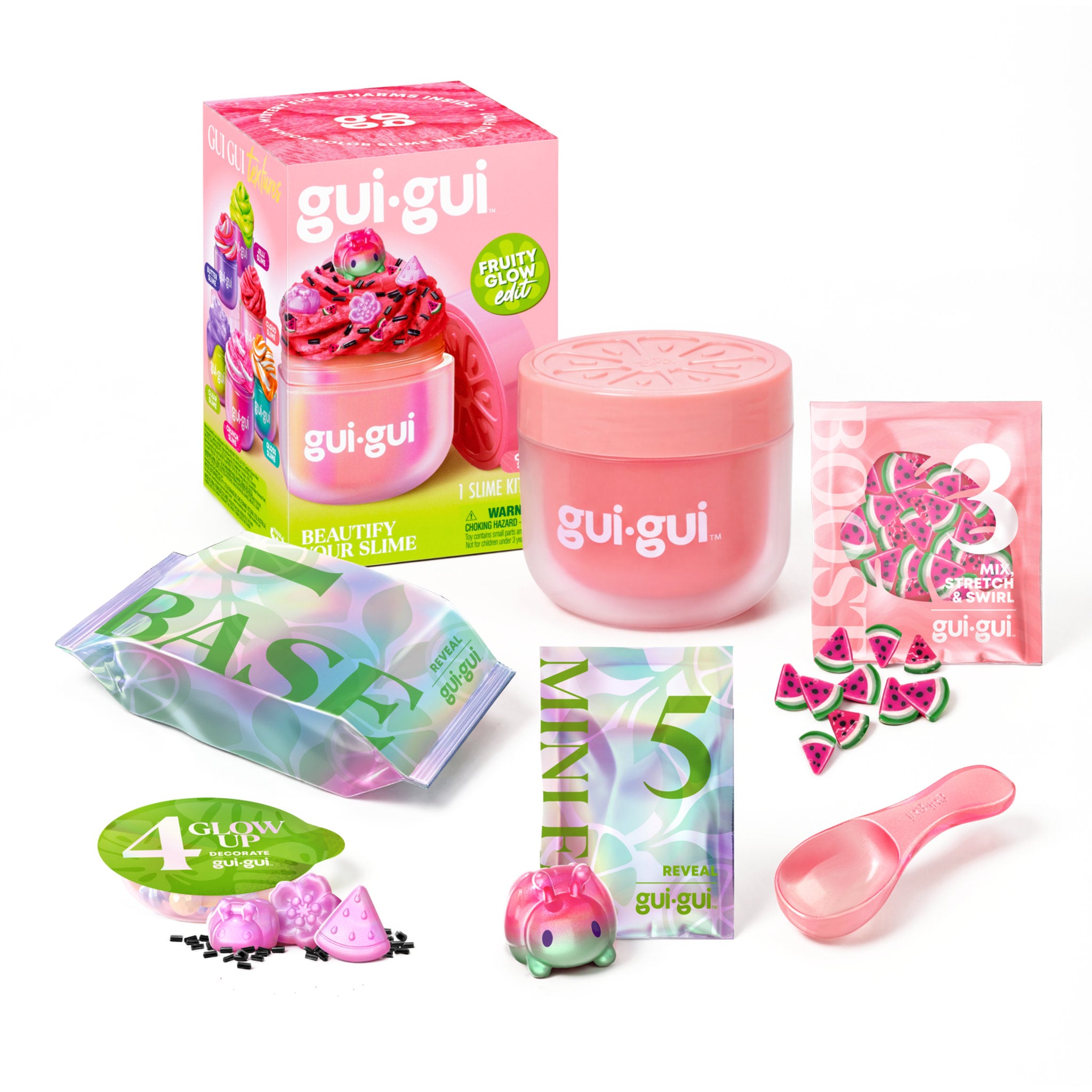Gui Gui Fruity Glow Cloud Slime Assorted Styles