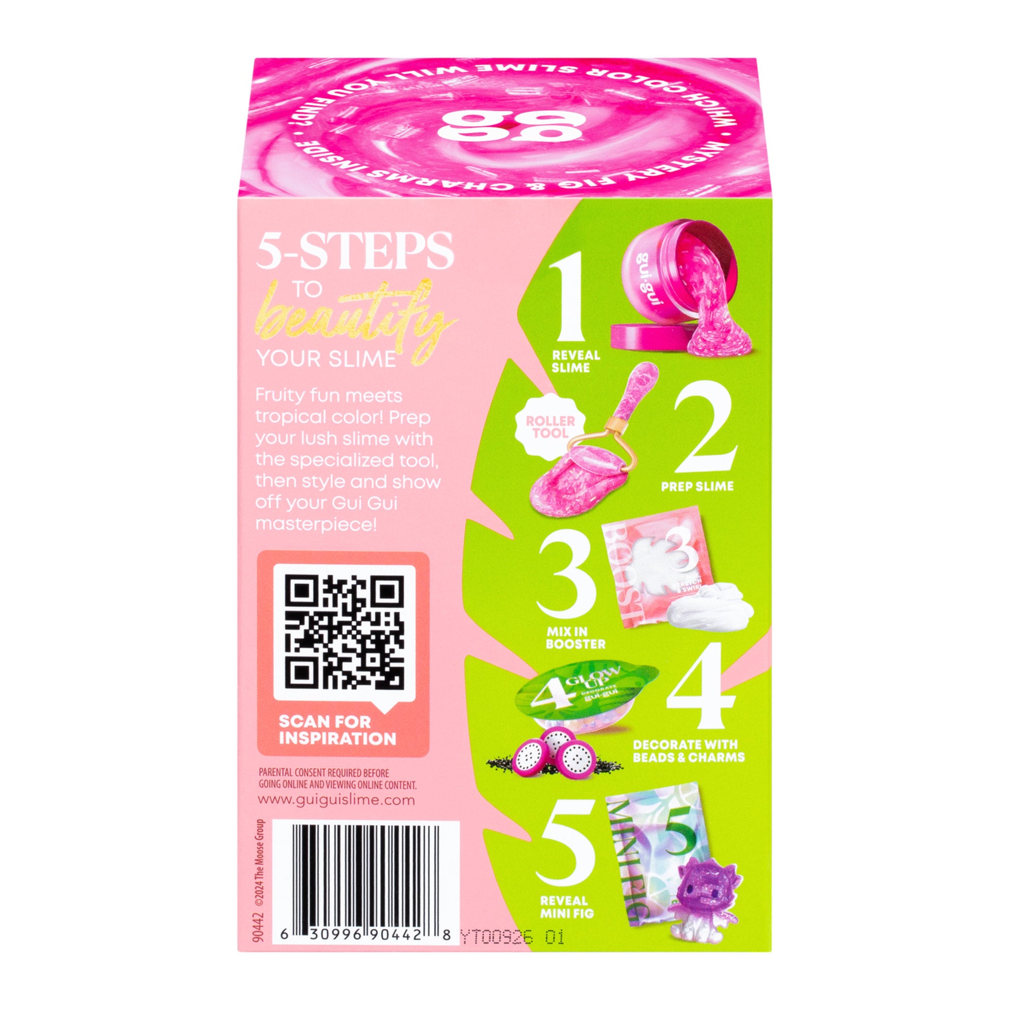 Gui Gui Fruity Glow Crunch Slime Assorted Styles