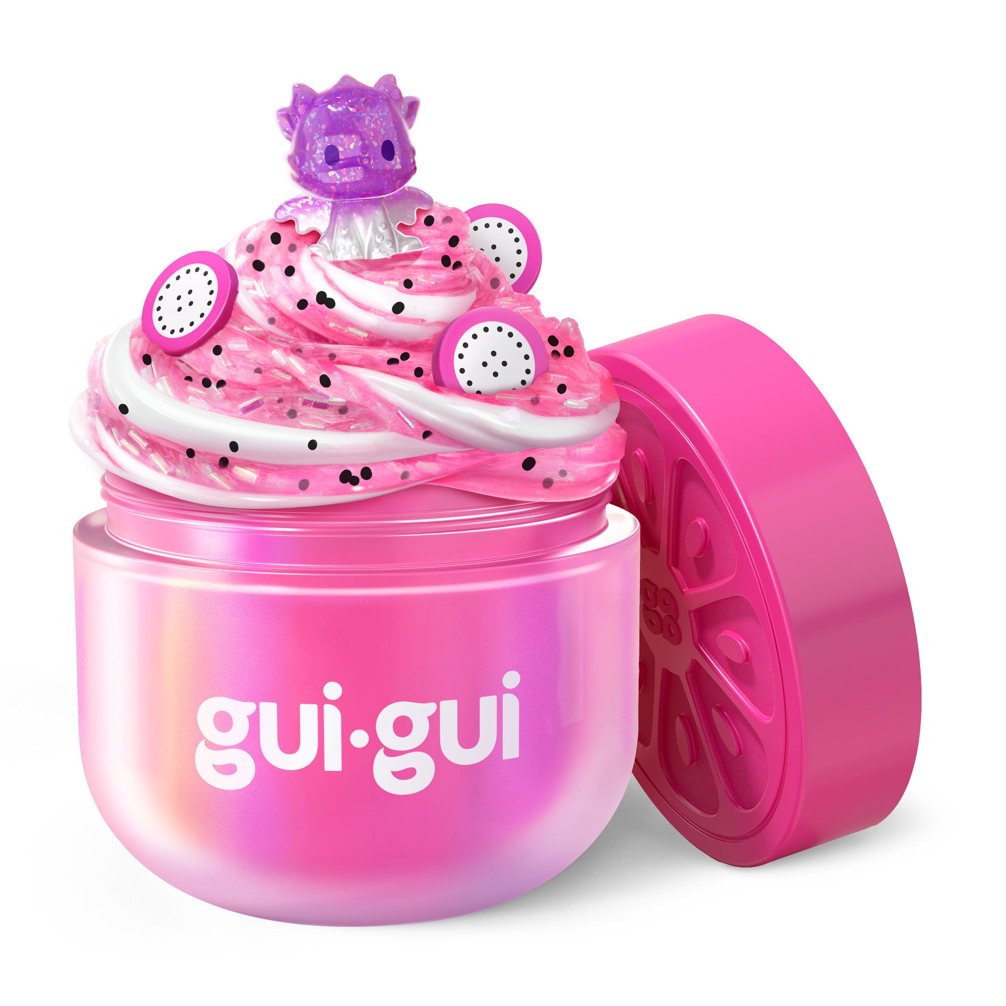 Gui Gui Fruity Glow Crunch Slime Assorted Styles
