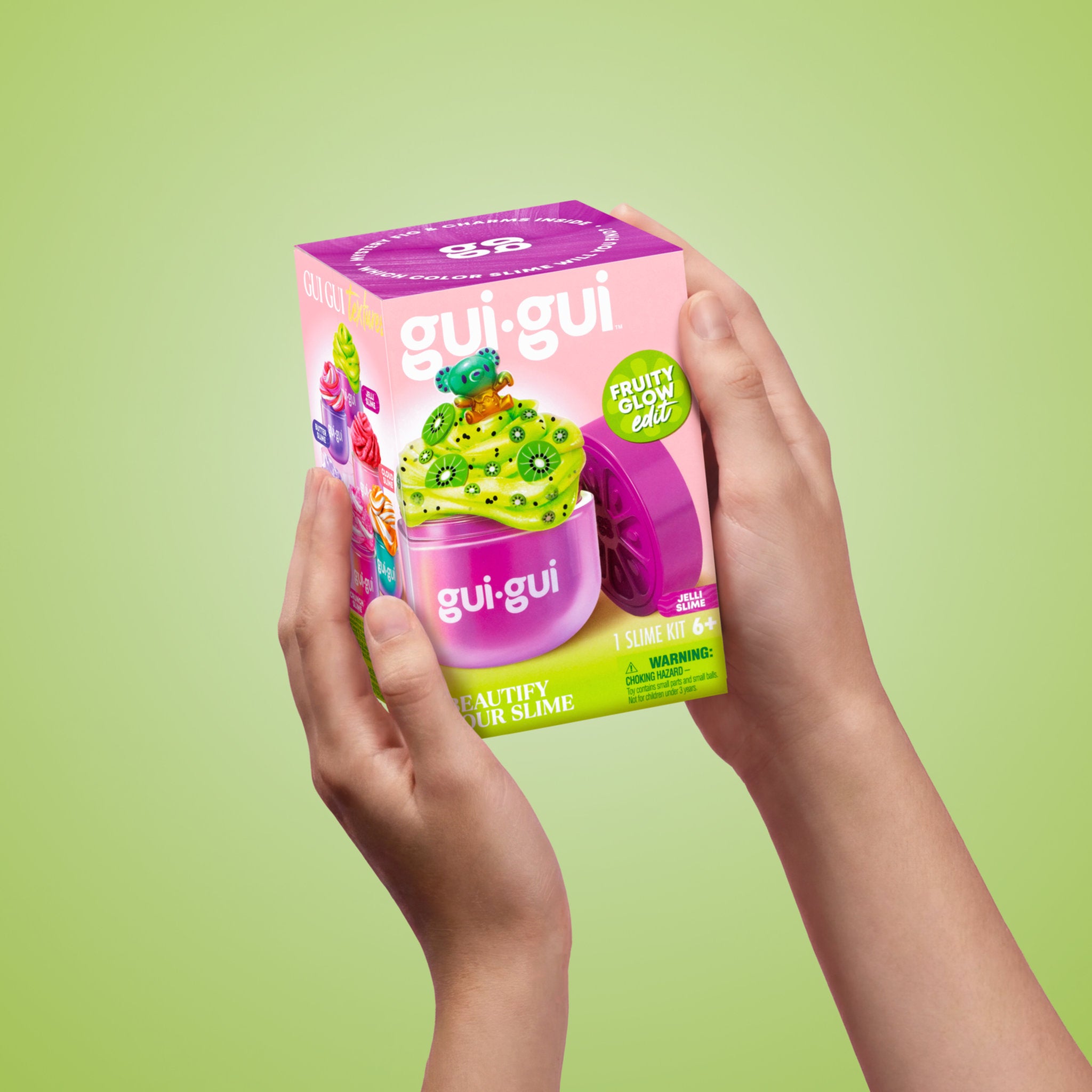 Gui Gui Fruity Glow Jelli Slime Assorted Styles