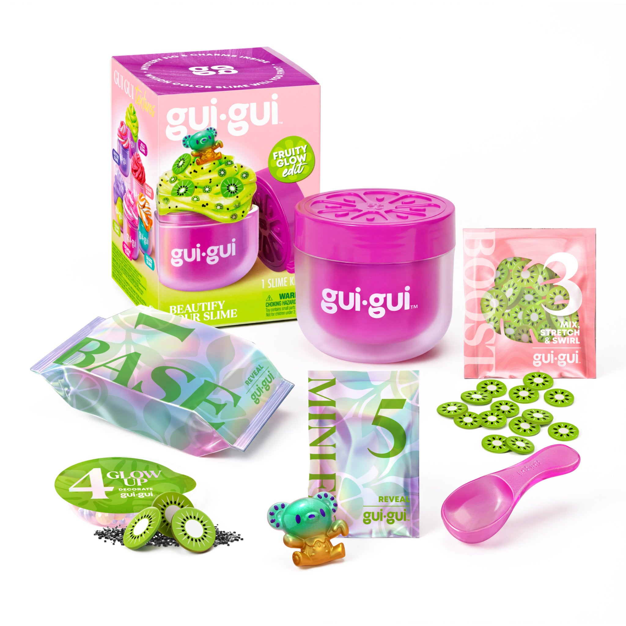 Gui Gui Fruity Glow Jelli Slime Assorted Styles