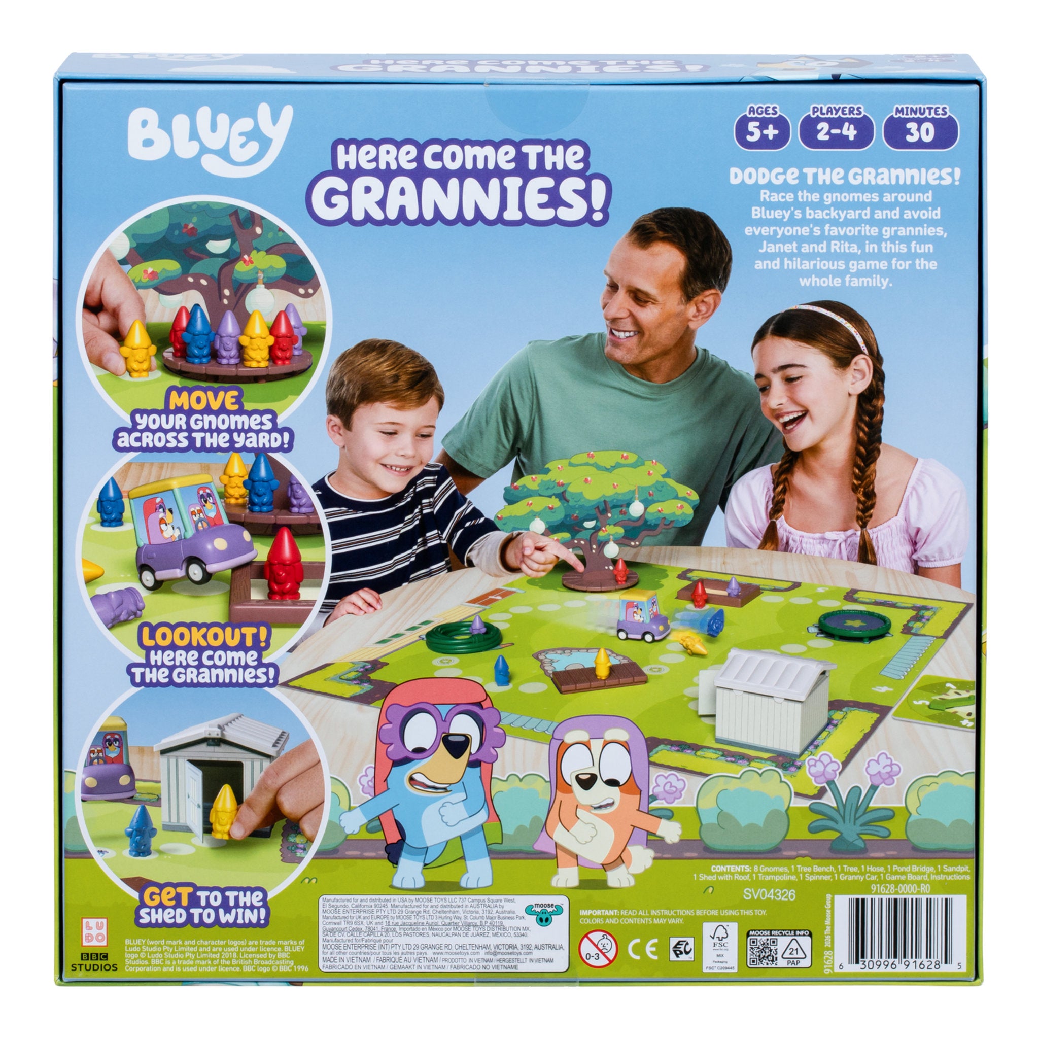 Bluey Here Come The Grannies Game