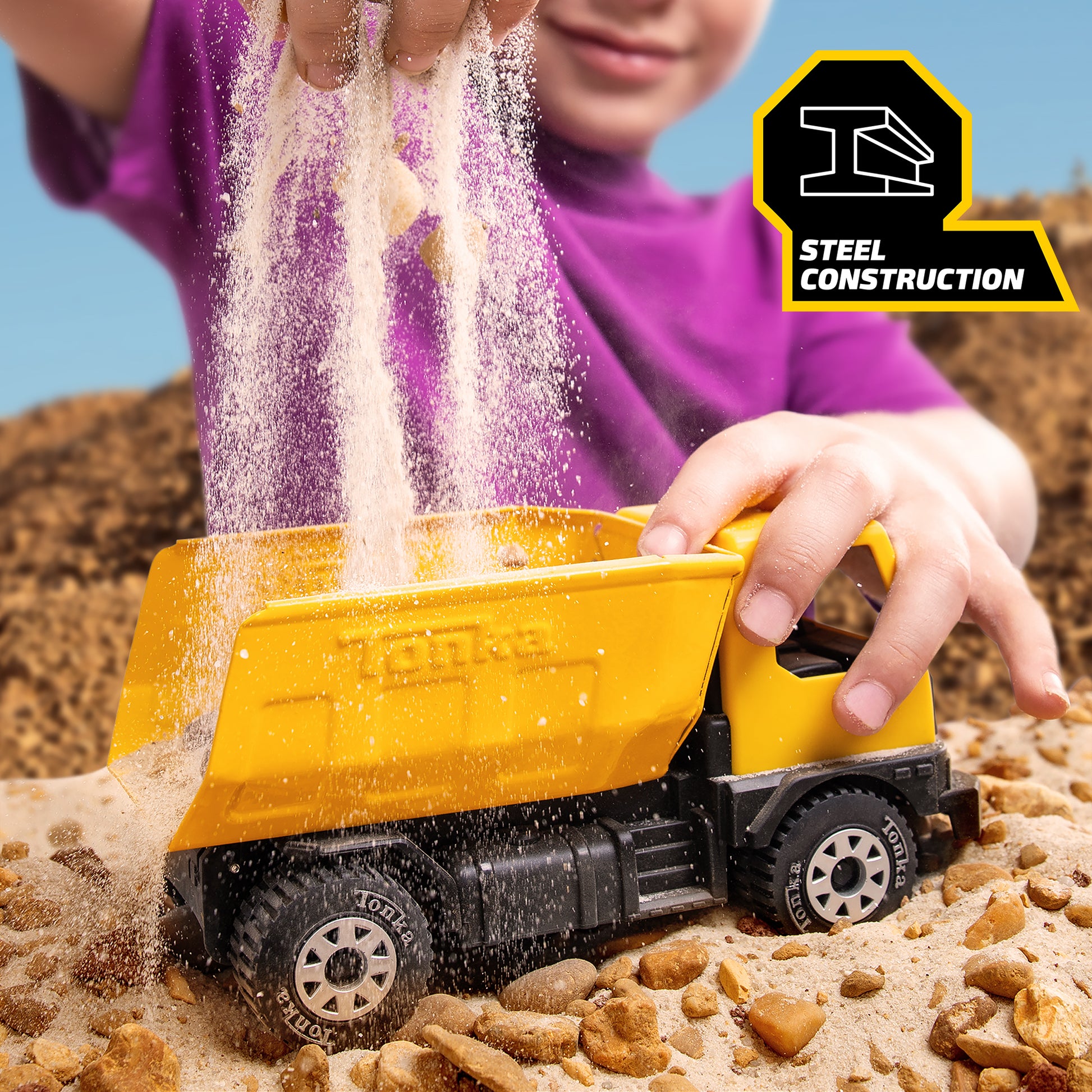 Tonka Steel Classics Dump Truck - Toyworld Australia