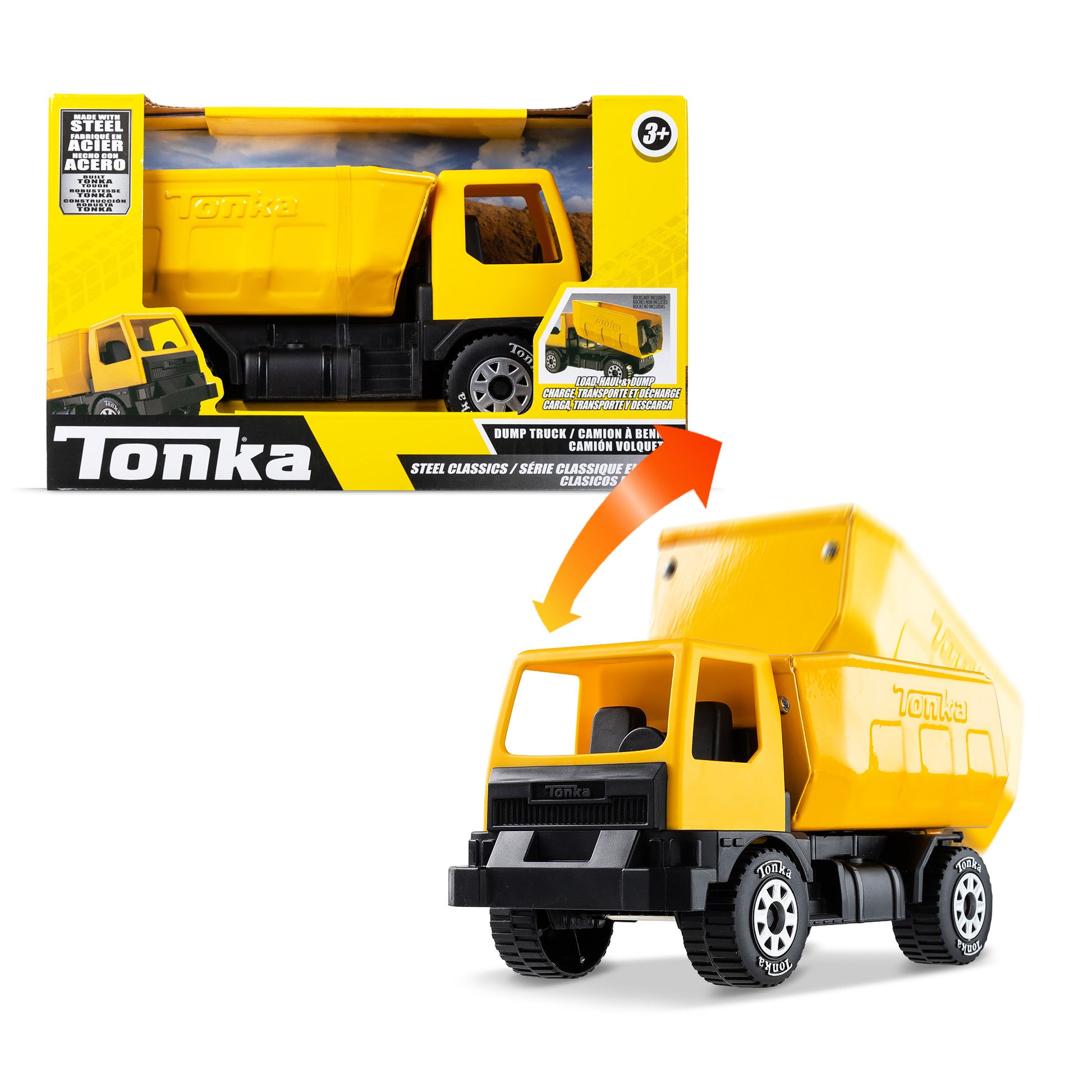 Tonka Steel Classics Dump Truck - Toyworld Australia