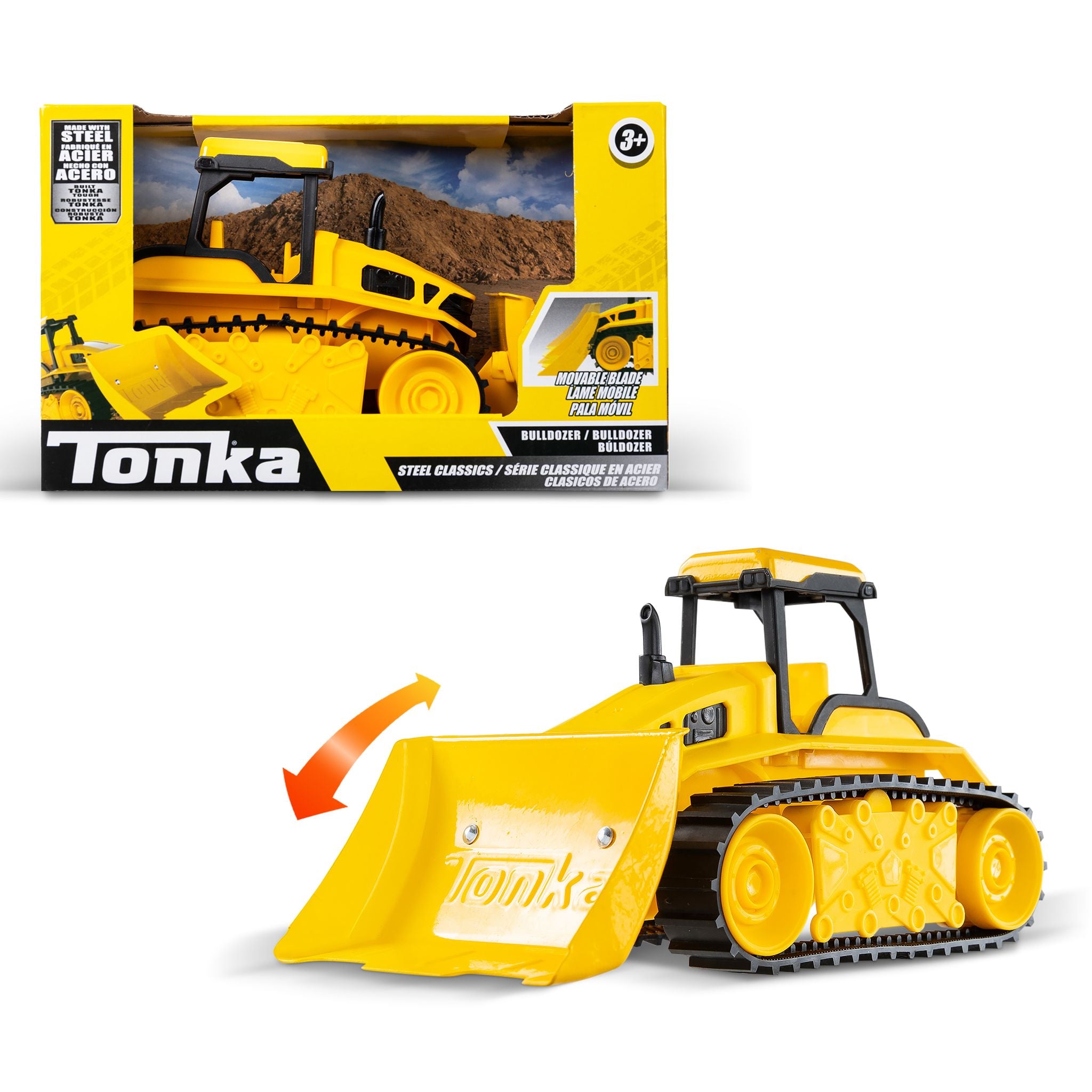 Tonka Steel Classics Bulldozer