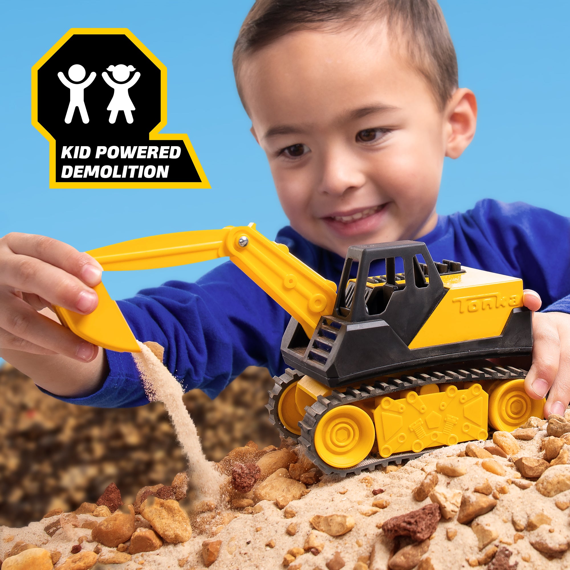 Tonka Steel Classics 1:32 Excavator - Toyworld Australia