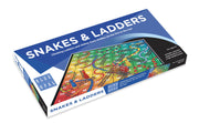 Blue Opal Snakes And Ladders Game - Toyworld Australia