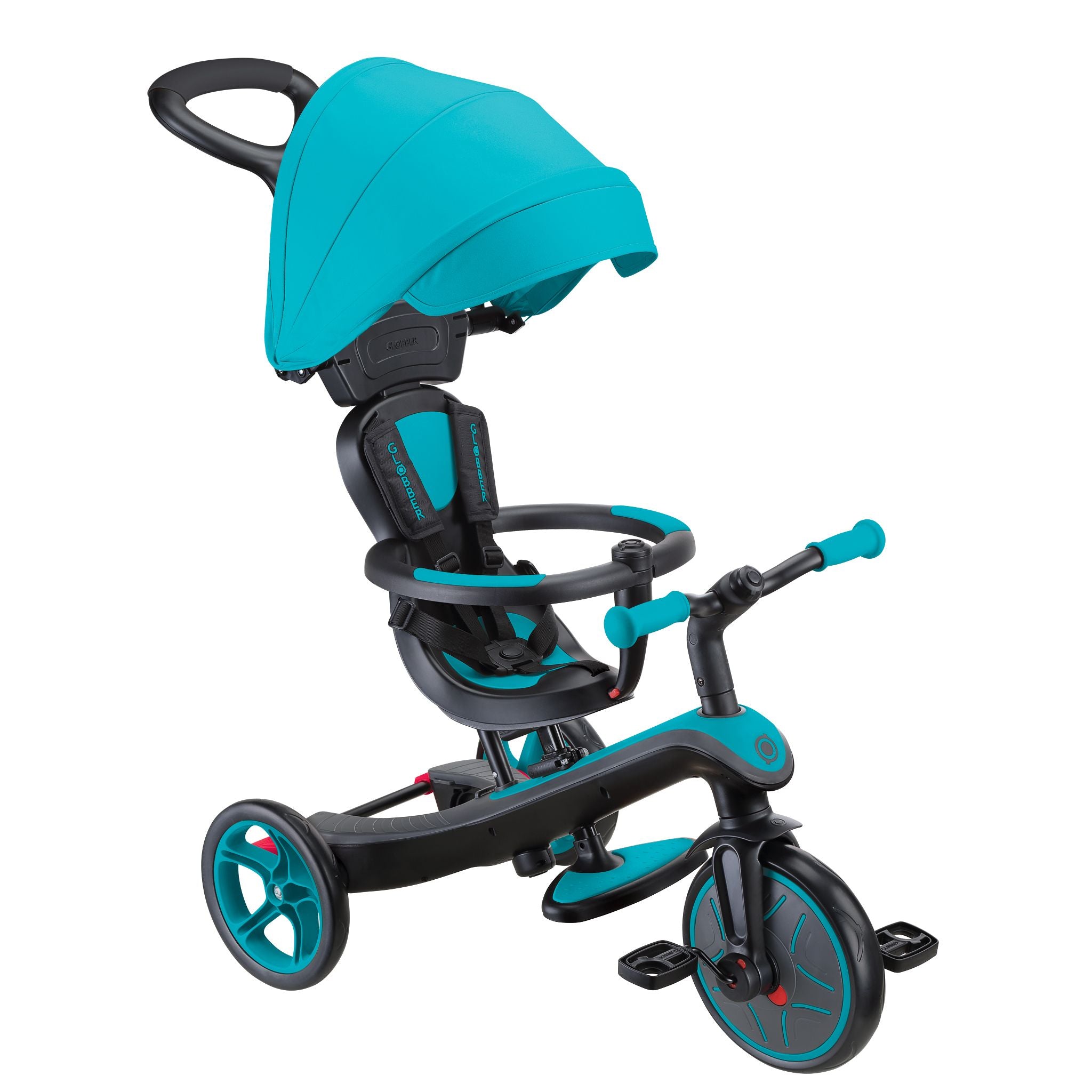 Globber Explorer Trike 4 In 1 - Teal