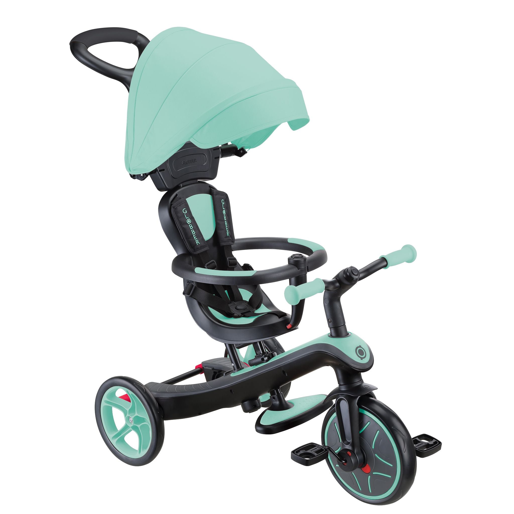 Globber Explorer Trike 4 In 1 - Mint