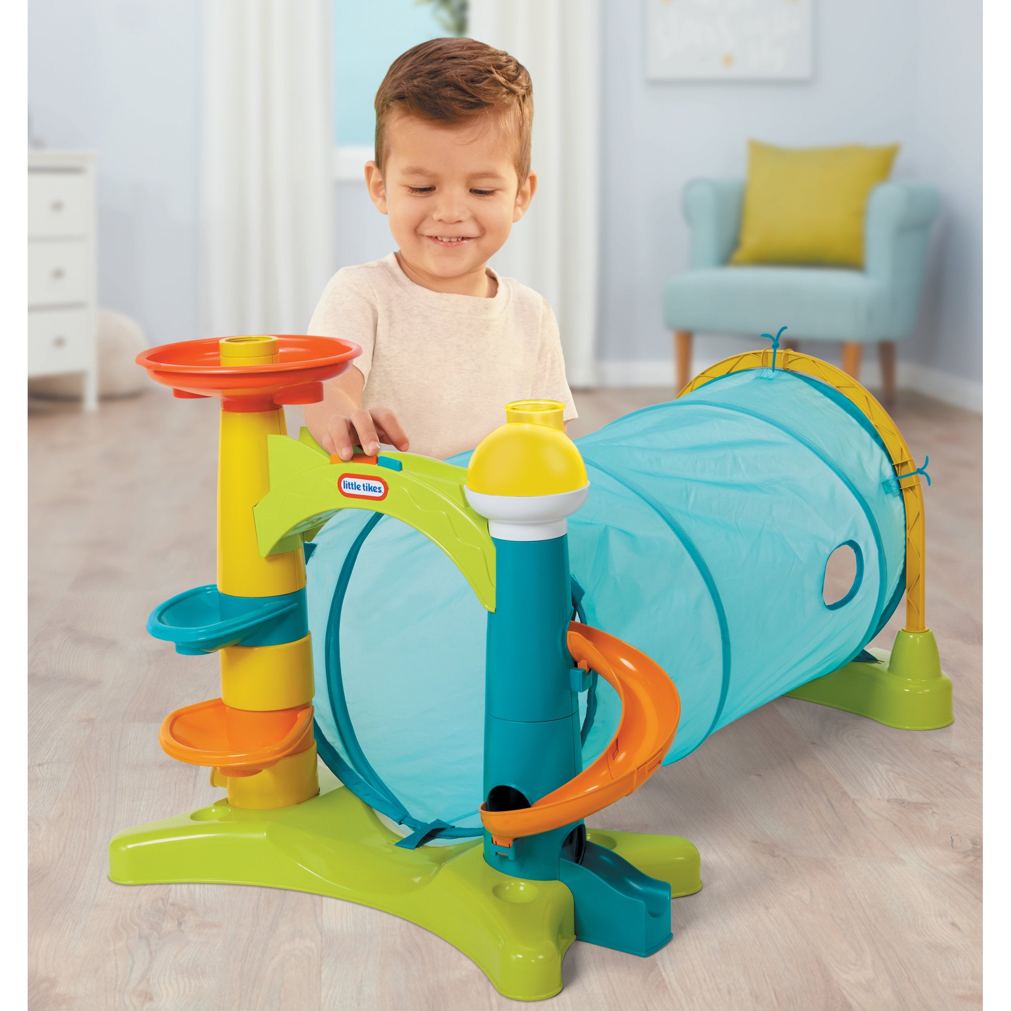 Little Tikes 2-in-1 Activity Tunnel Playset