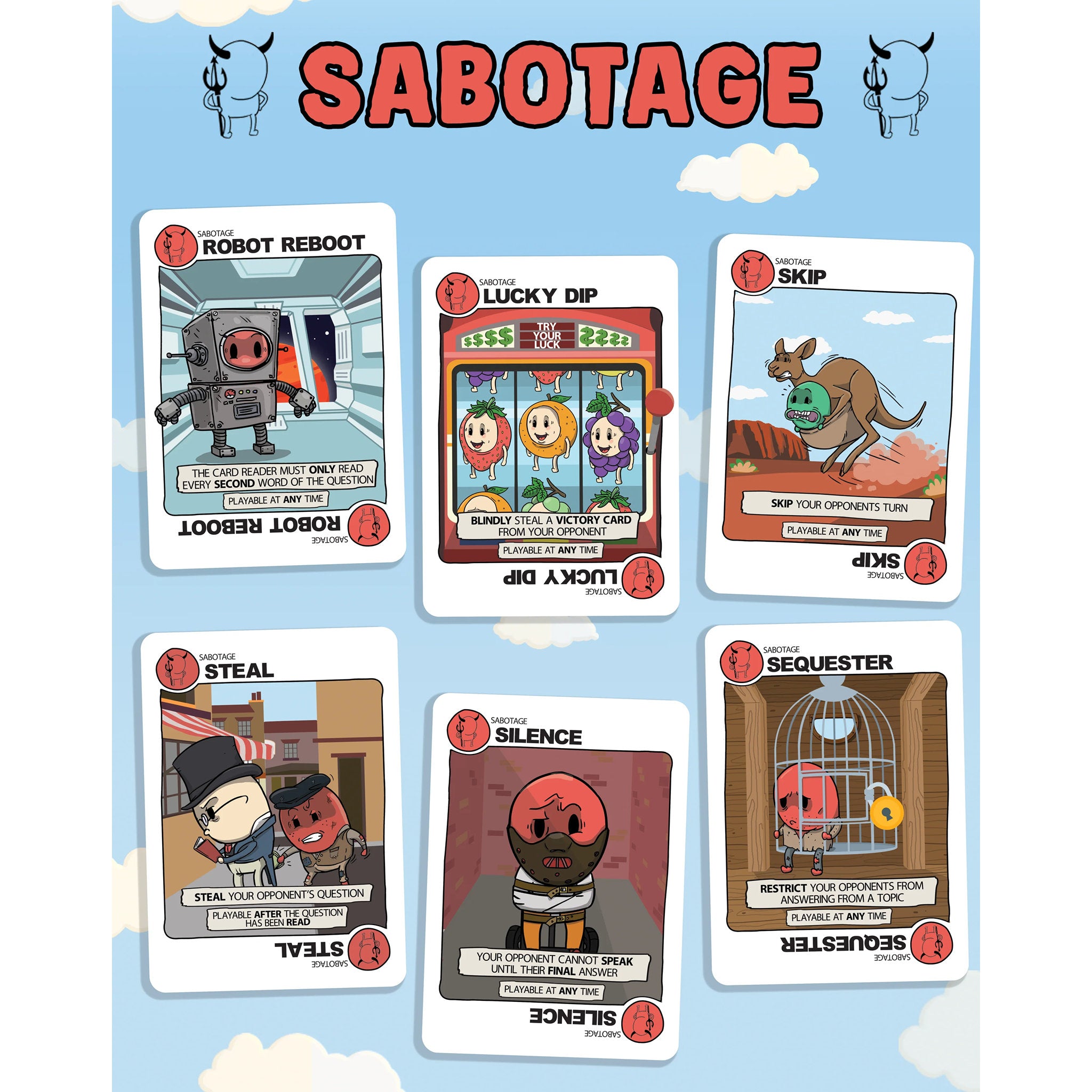 Trivia Heads Card Game