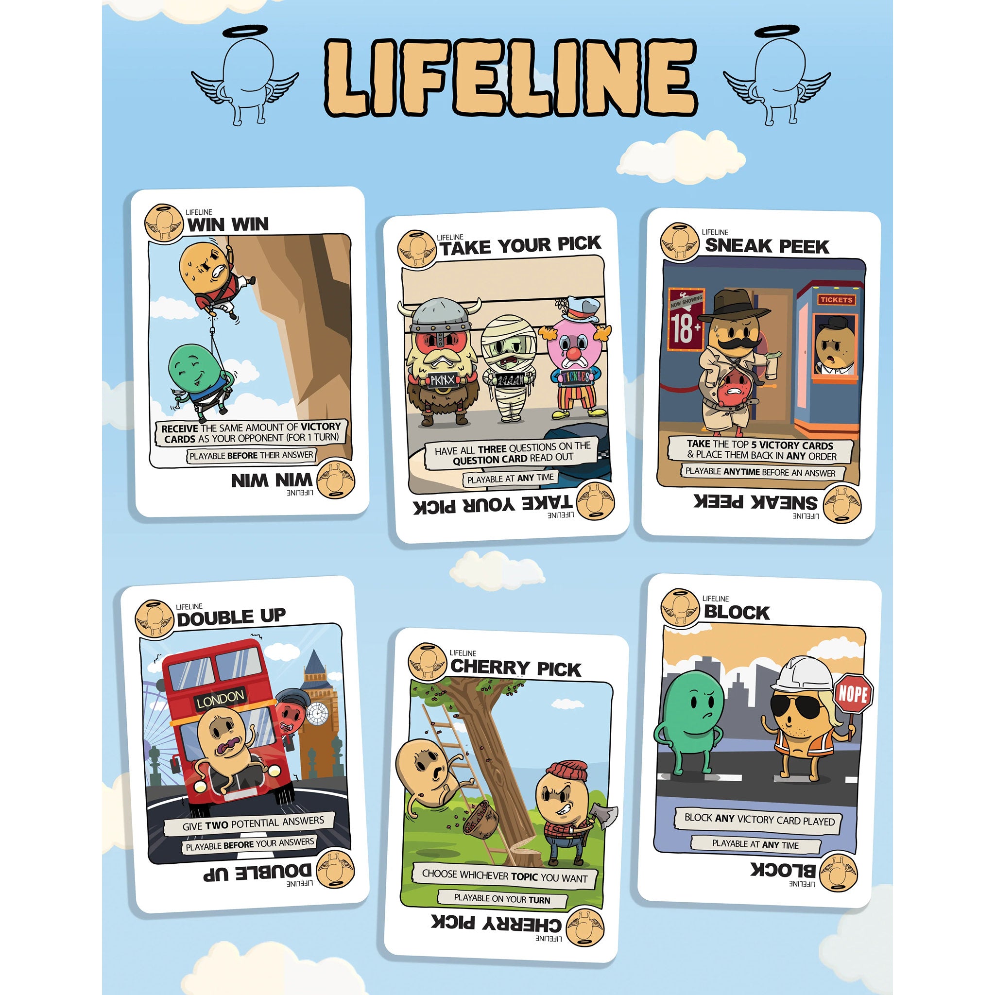 Trivia Heads Card Game