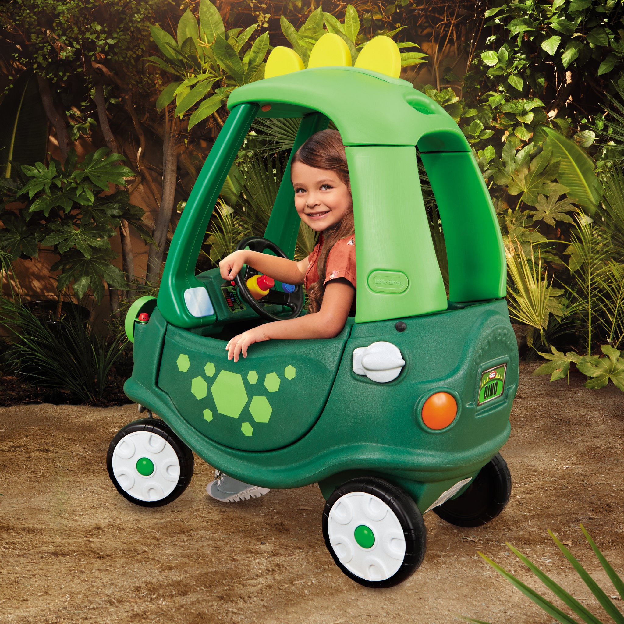 Little Tikes Cozy Coupe Dino Ride-On Vehicle