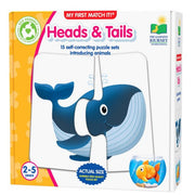 The Learning Journey My First Match It! Heads and Tails Puzzle