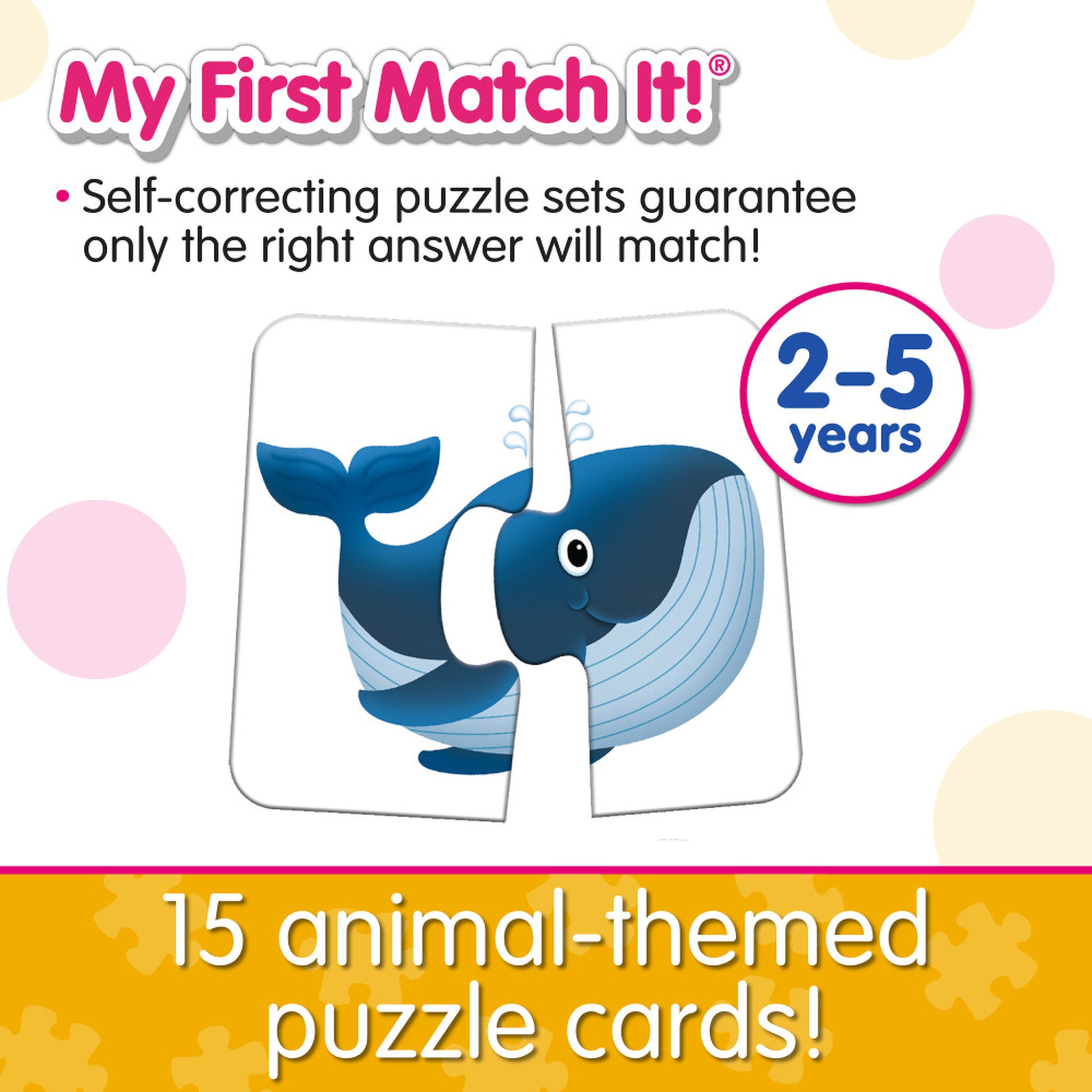 The Learning Journey My First Match It! Heads and Tails Puzzle