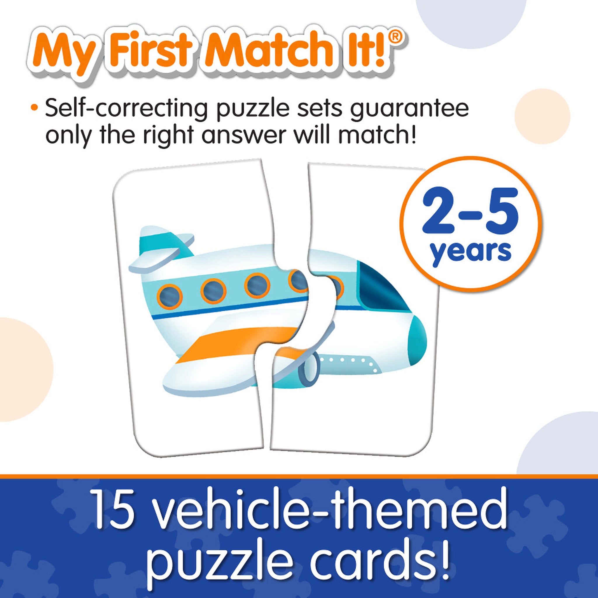 The Learning Journey My First Match It! Things That Go Puzzle
