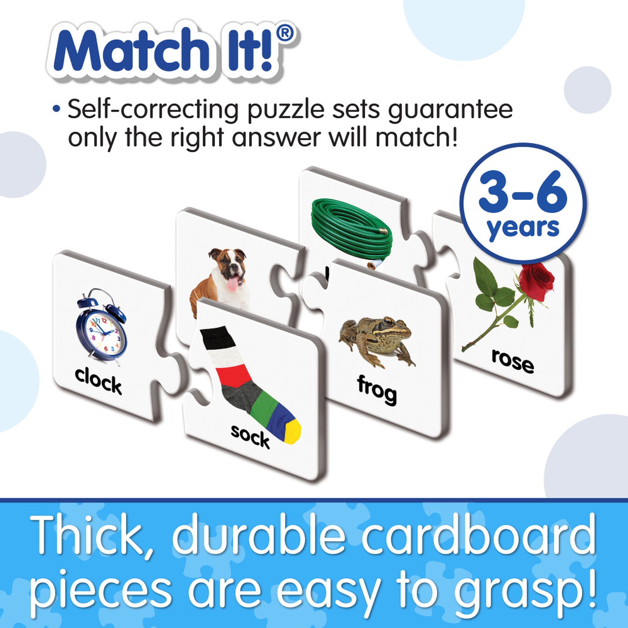 The Learning Journey Match It! Rhyme Puzzle