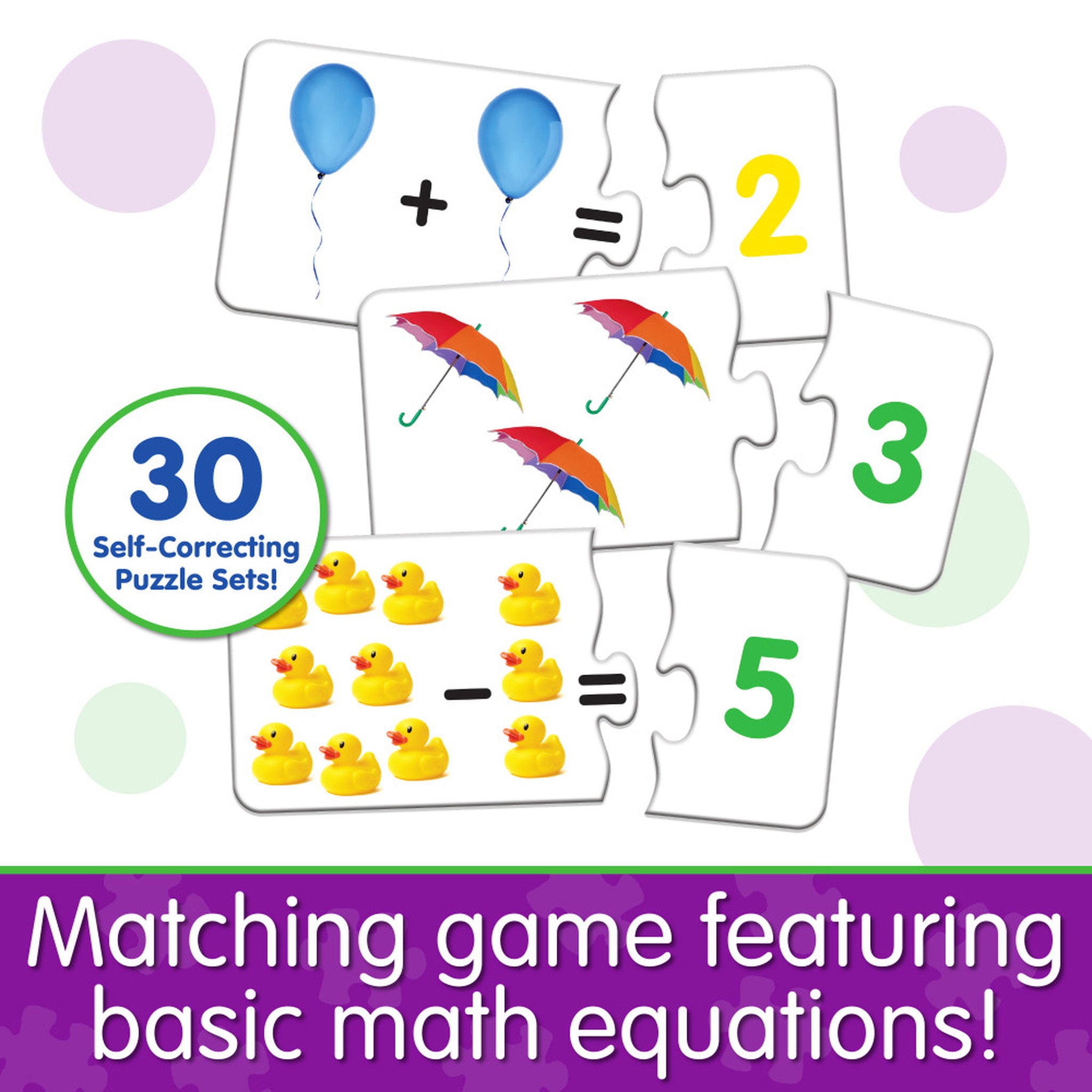 The Learning Journey Match It! Mathematics Puzzle