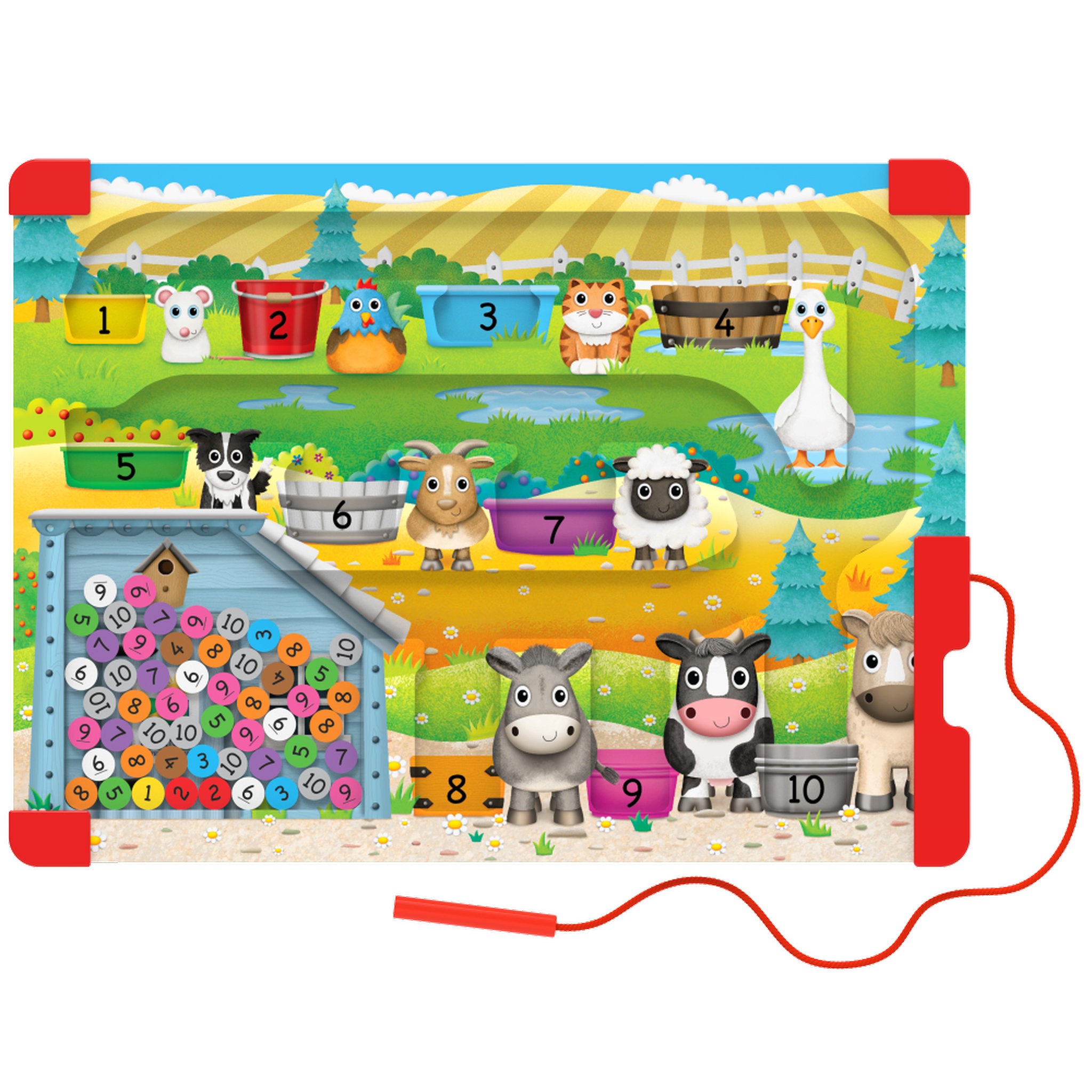 The Learning Journey Sort & Learn Magnetic Puzzle - Counting