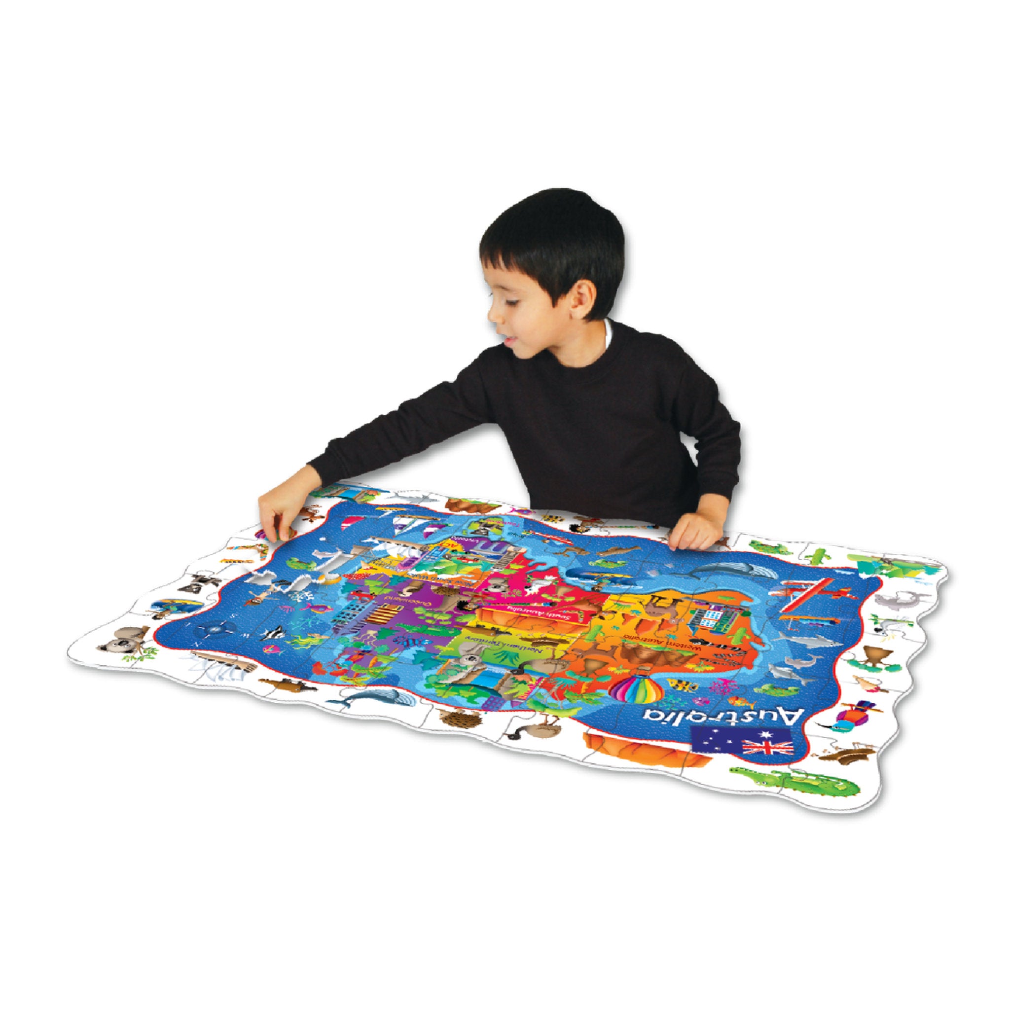 The Learning Journey Puzzle Doubles - Find It! Australia Floor Puzzle Game