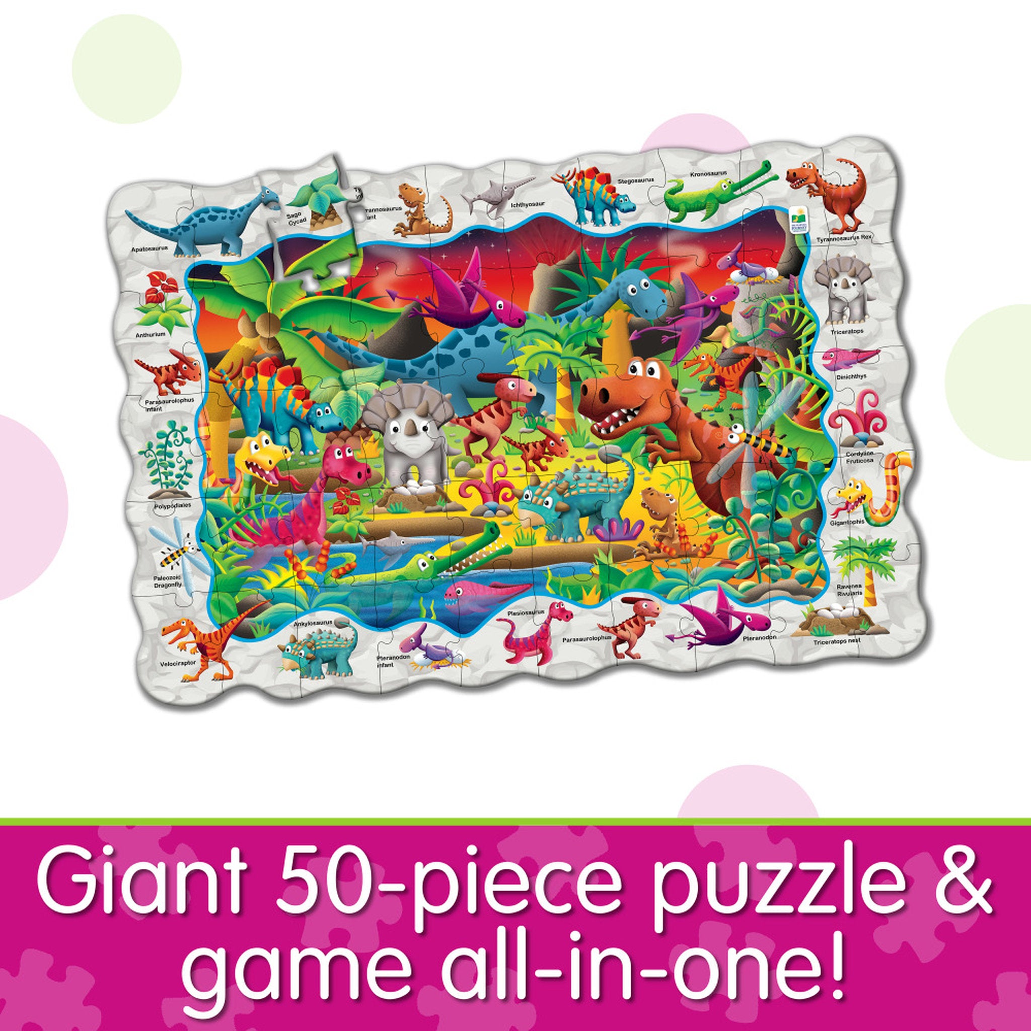 The Learning Journey Puzzles Doubles - Find It! Dinosaurs