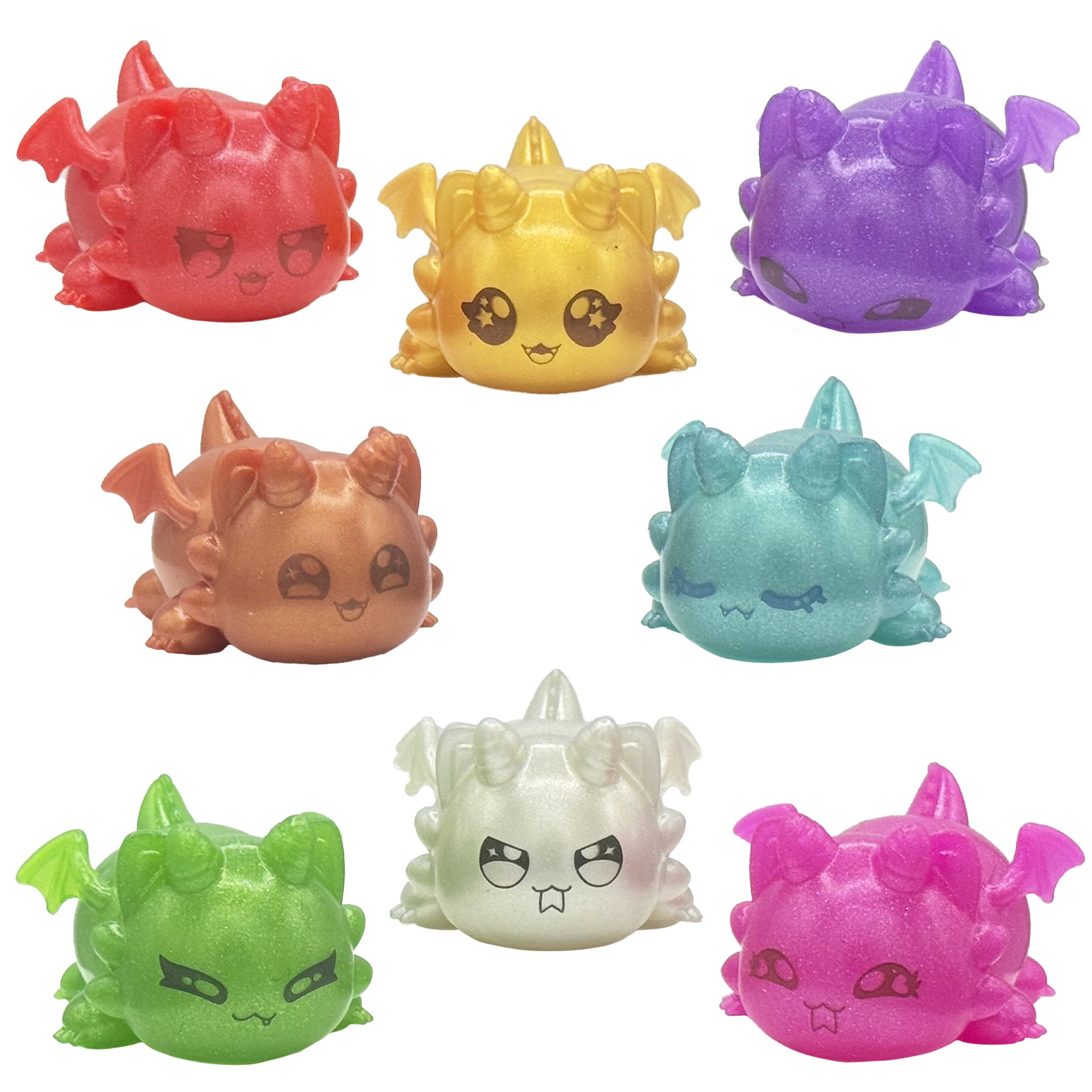 Aphmau MeeMeow Dragon Edition Mystery Squishy 3 Inch Figures