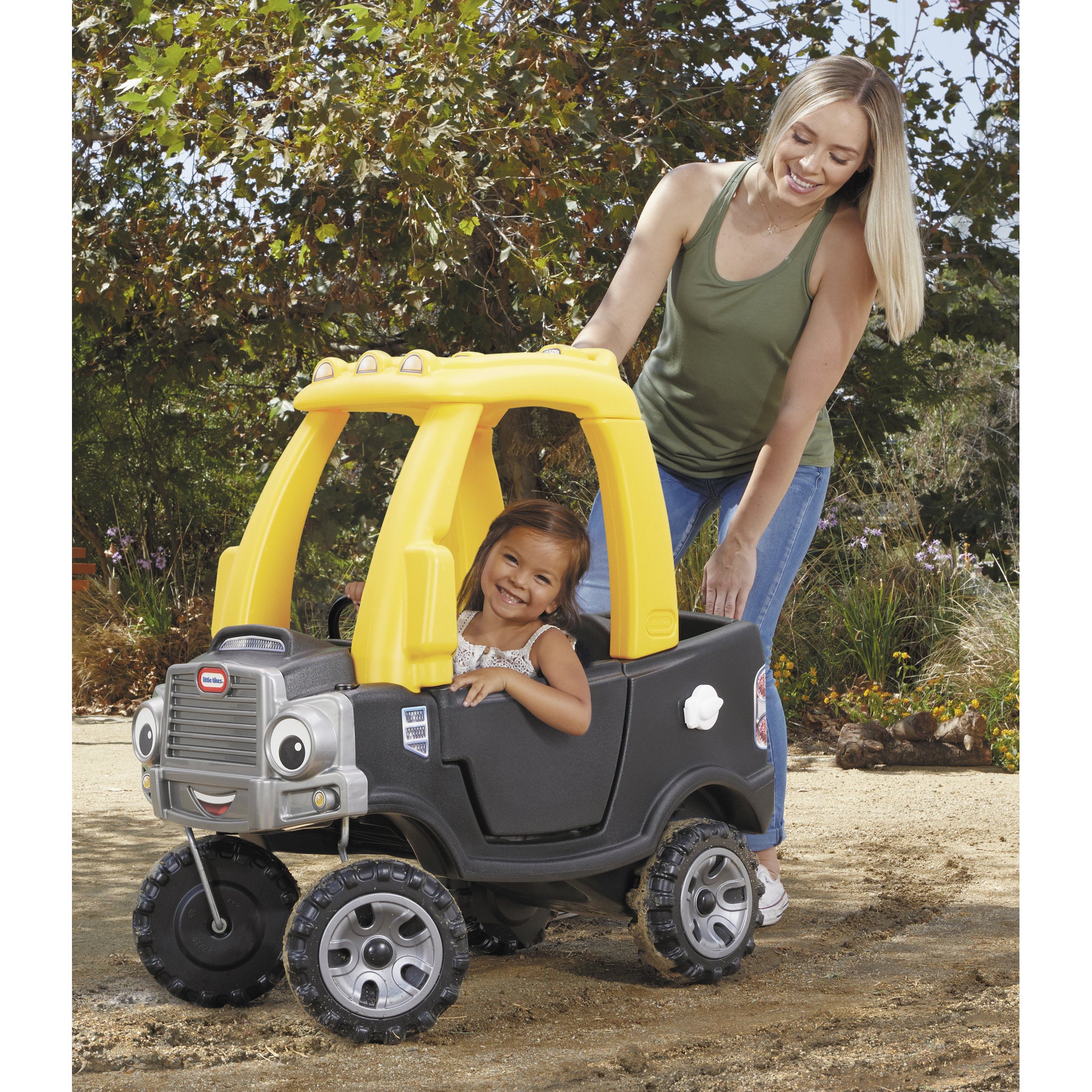 Little Tikes Cozy Truck Black Ride-On Vehicle