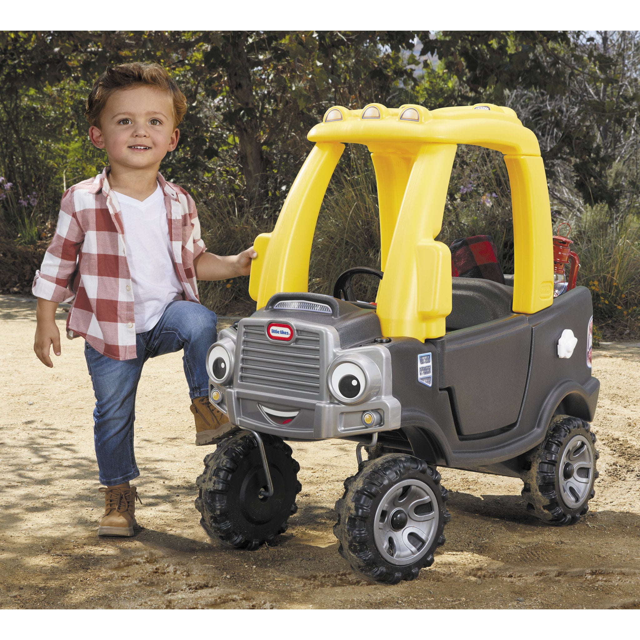 Little Tikes Cozy Truck Black Ride-On Vehicle