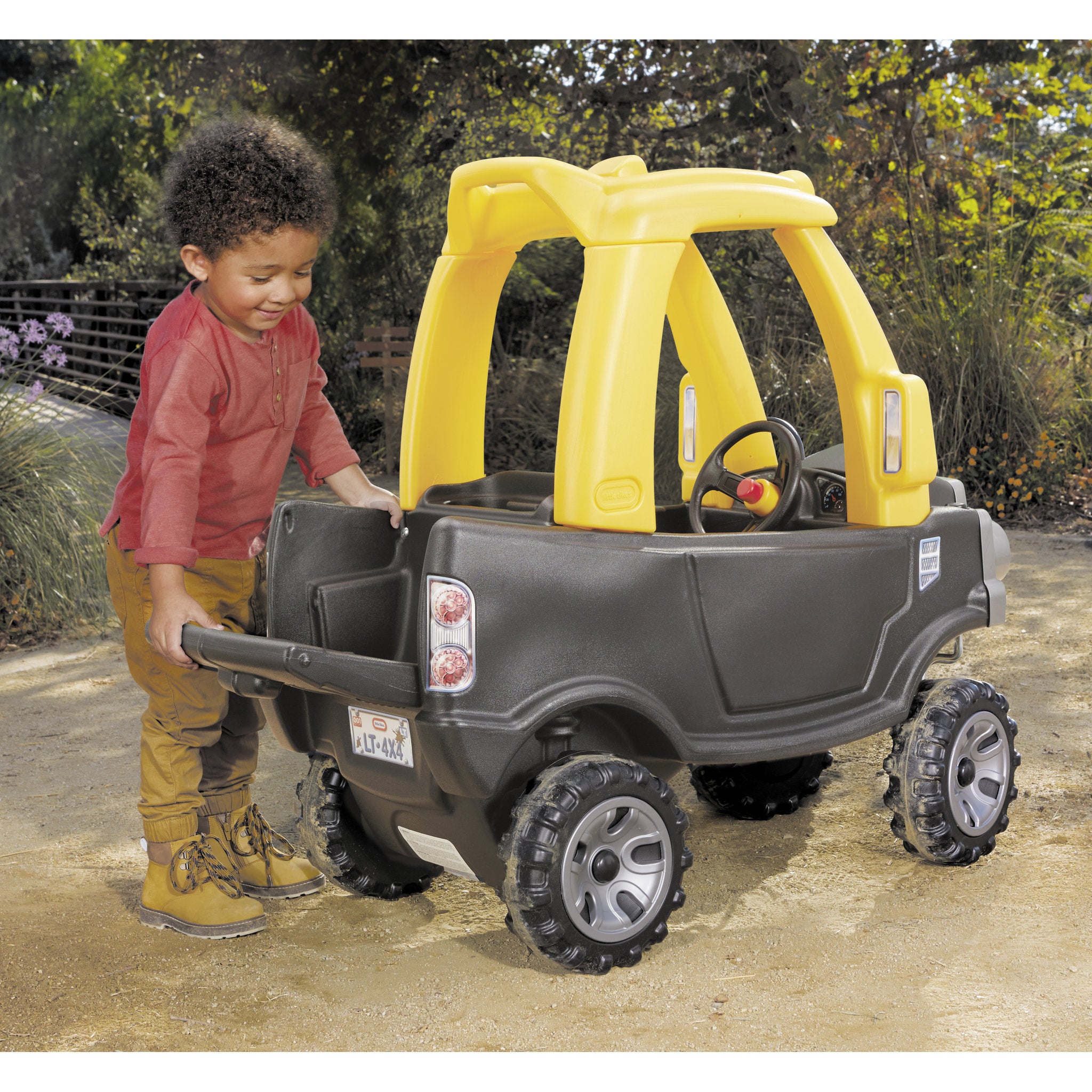 Little Tikes Cozy Truck Black Ride-On Vehicle