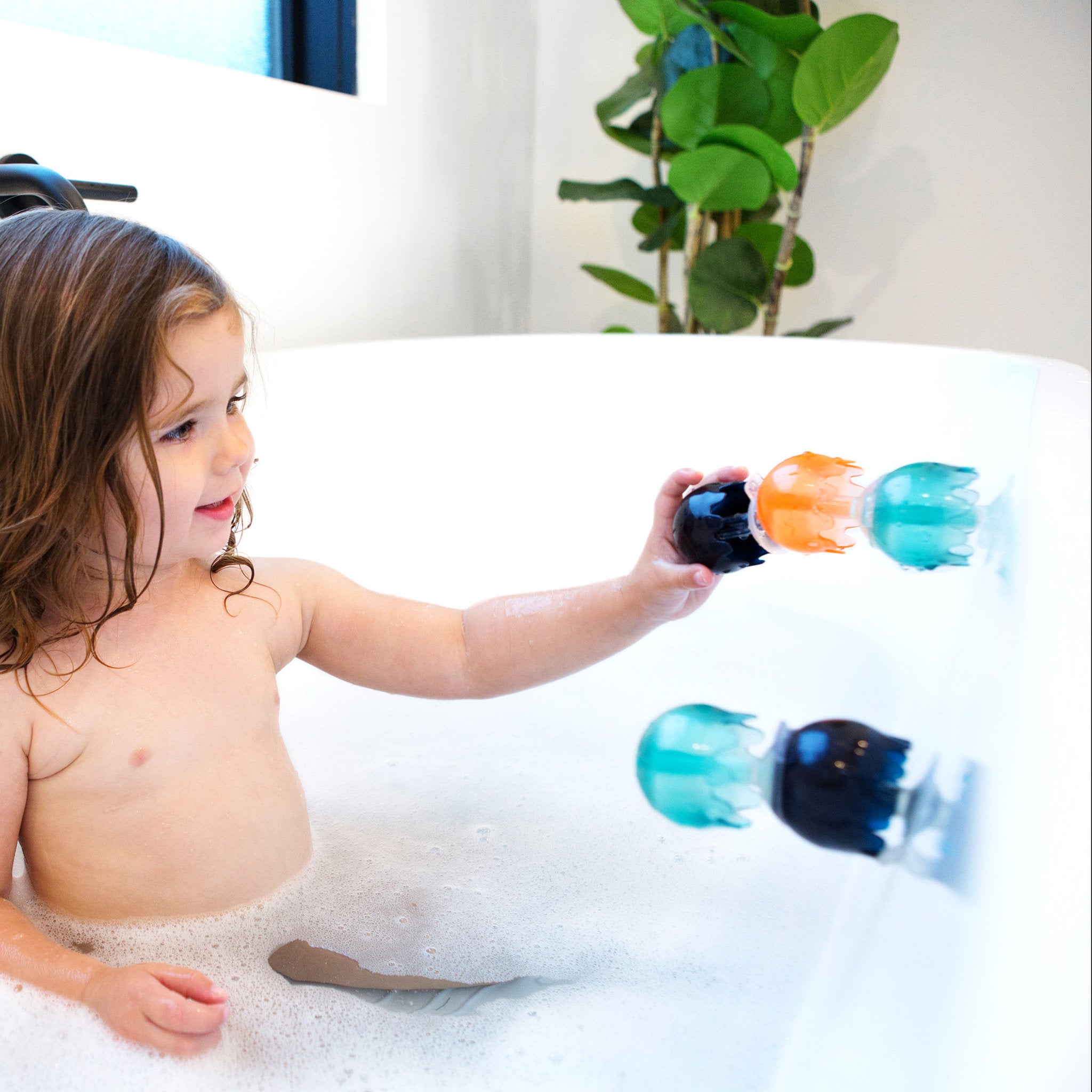 Boon Jellies Suction Cup Bath Toys - Navy