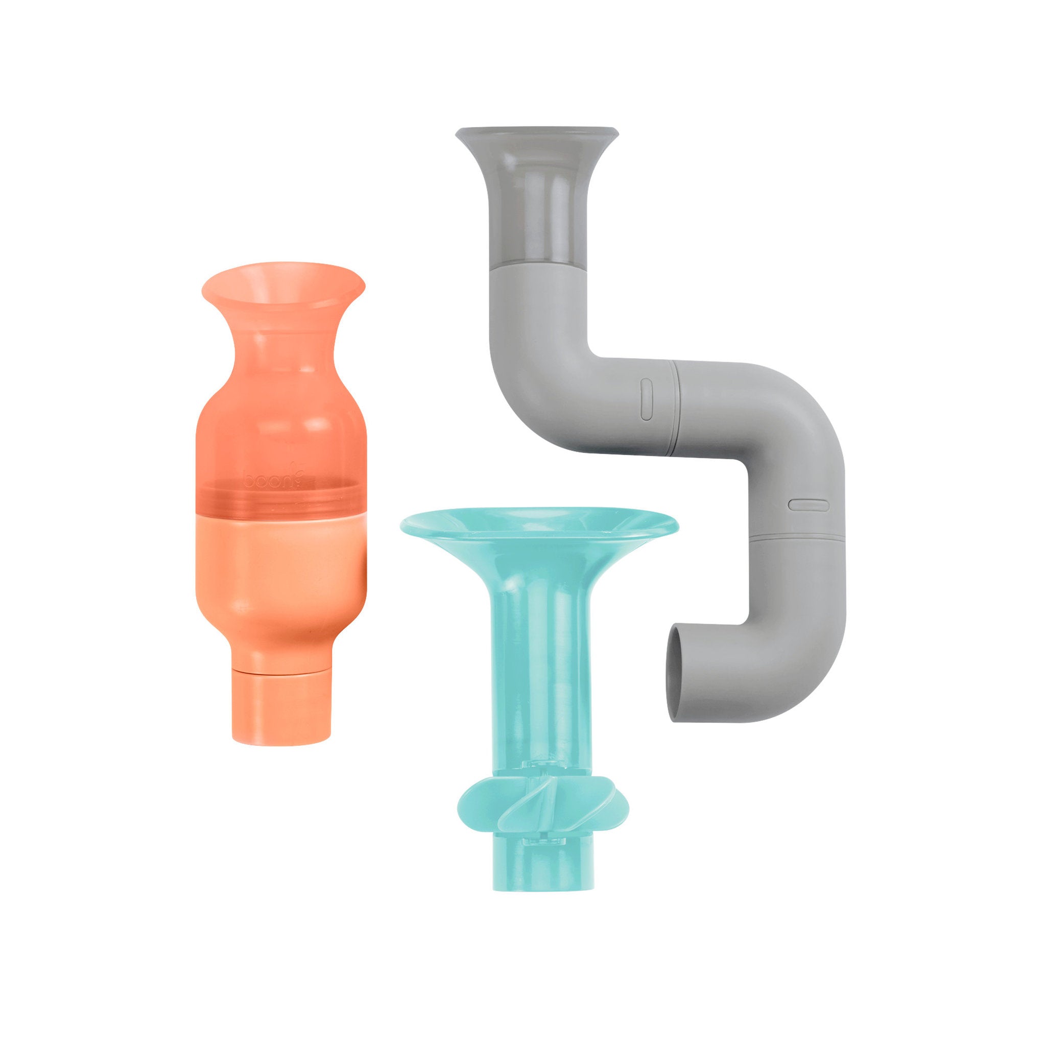 Boon Tubes Building Bath Toy Set 3 Pack - Pastels