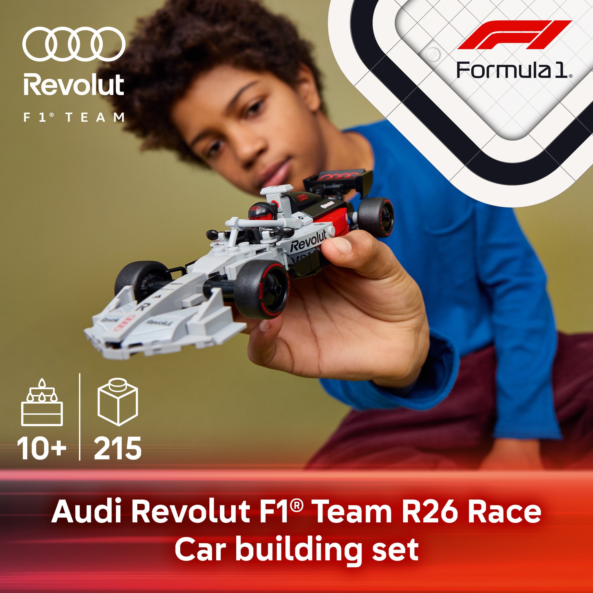 LEGO 77259 Speed Champions Audi Revolut F1 Team R26 Race Car