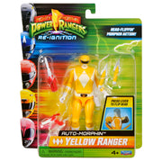 Mighty Morphin Power Rangers Auto-Morphin Figures - Yellow Ranger - Toyworld Australia