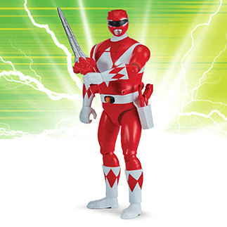 Mighty Morphin Power Rangers Auto-Morphin Figures - Red Ranger - Toyworld Australia