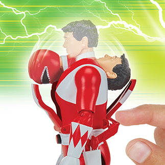 Mighty Morphin Power Rangers Auto-Morphin Figures - Red Ranger - Toyworld Australia