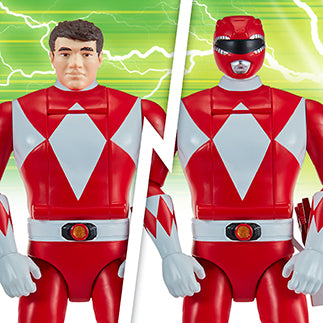 Mighty Morphin Power Rangers Auto-Morphin Figures - Red Ranger - Toyworld Australia