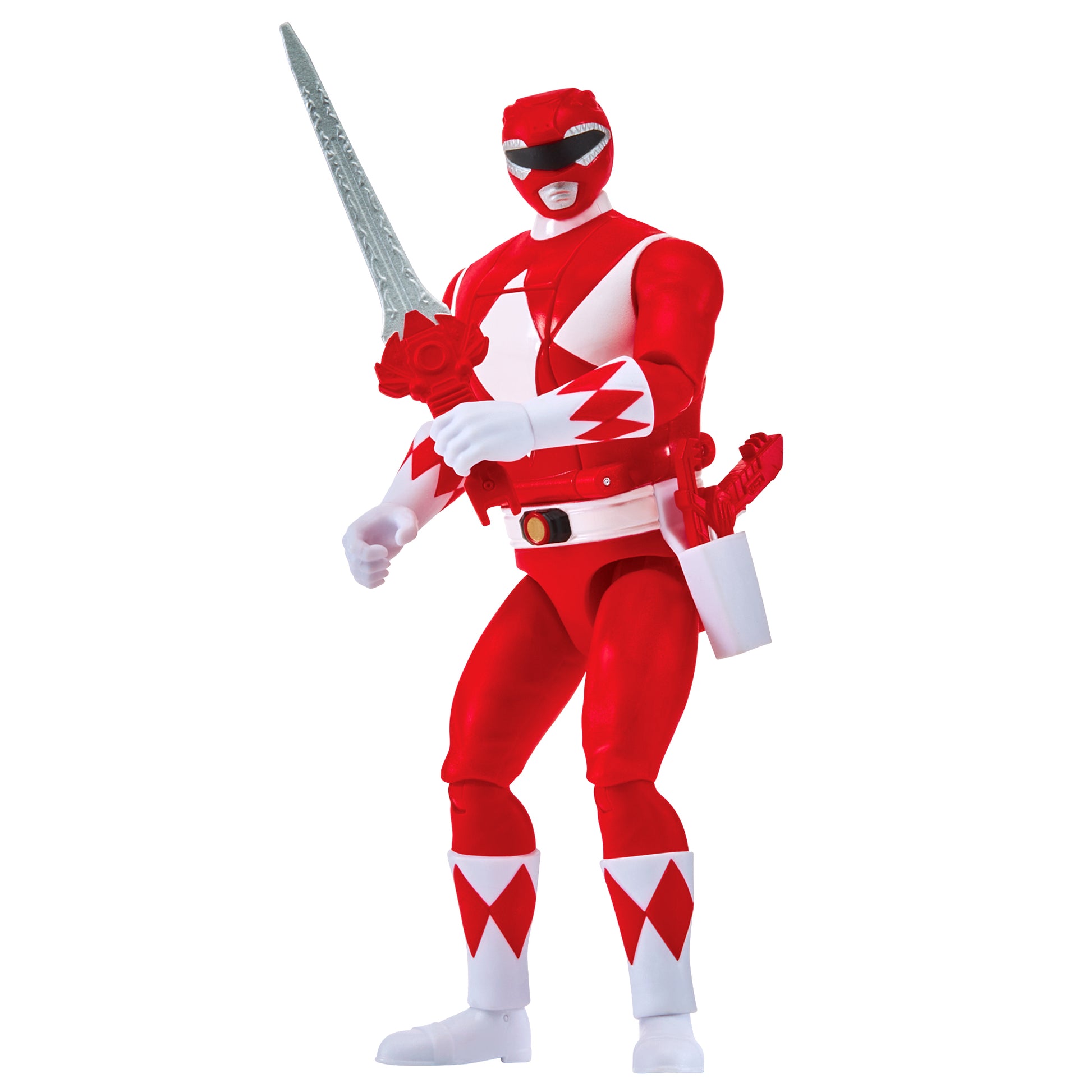 Mighty Morphin Power Rangers Auto-Morphin Figures - Red Ranger - Toyworld Australia