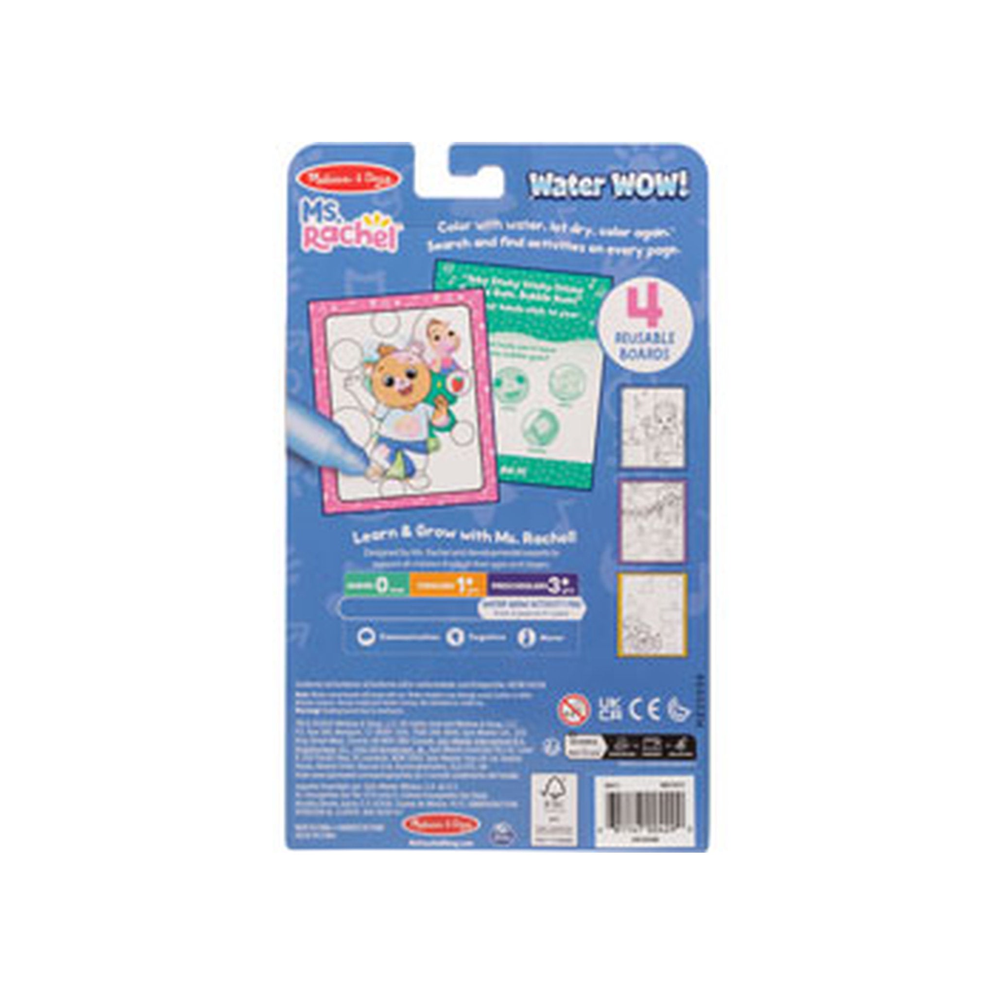 Melissa & Doug Water Wow! - Ms Rachel