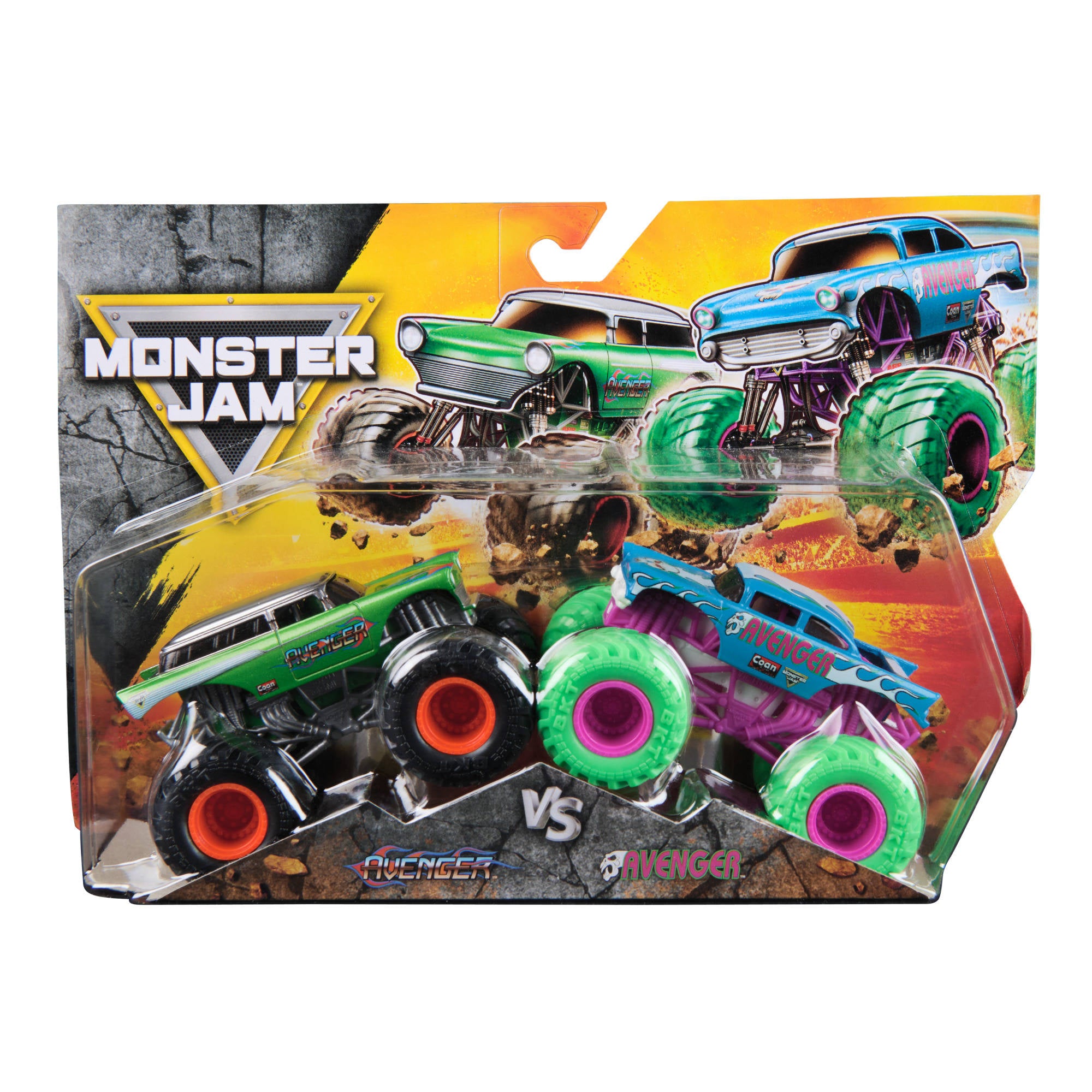 Monster Jam 1:64 2 Pack Avenger vs Avenger
