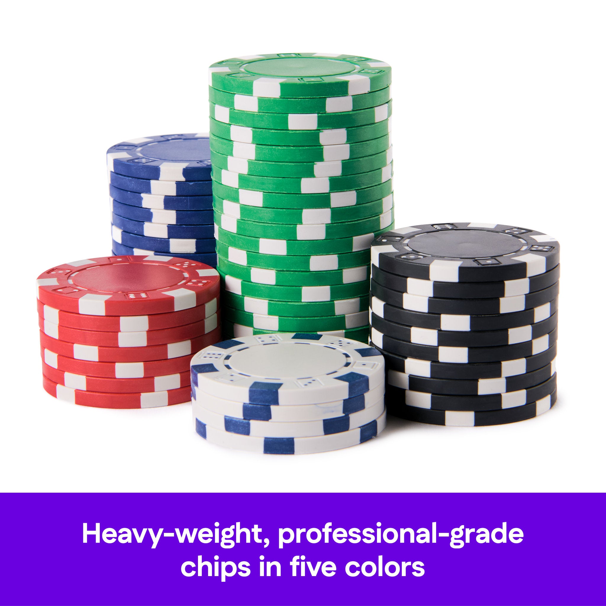 Cardinal Classic Poker Chips 100 Piece Set