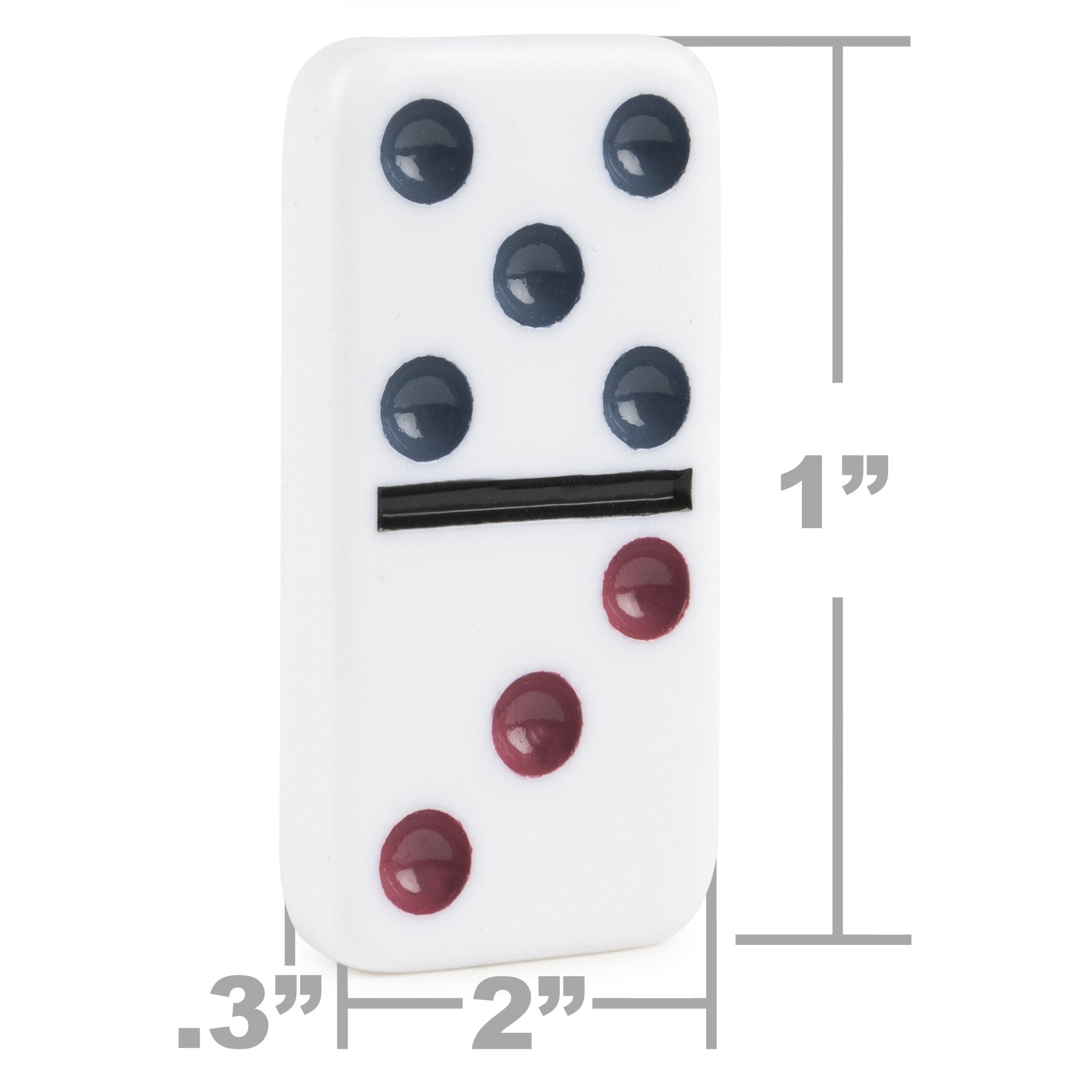 Cardinal Classic Double Twelve Coloured Dominoes With Mexican Train Tin