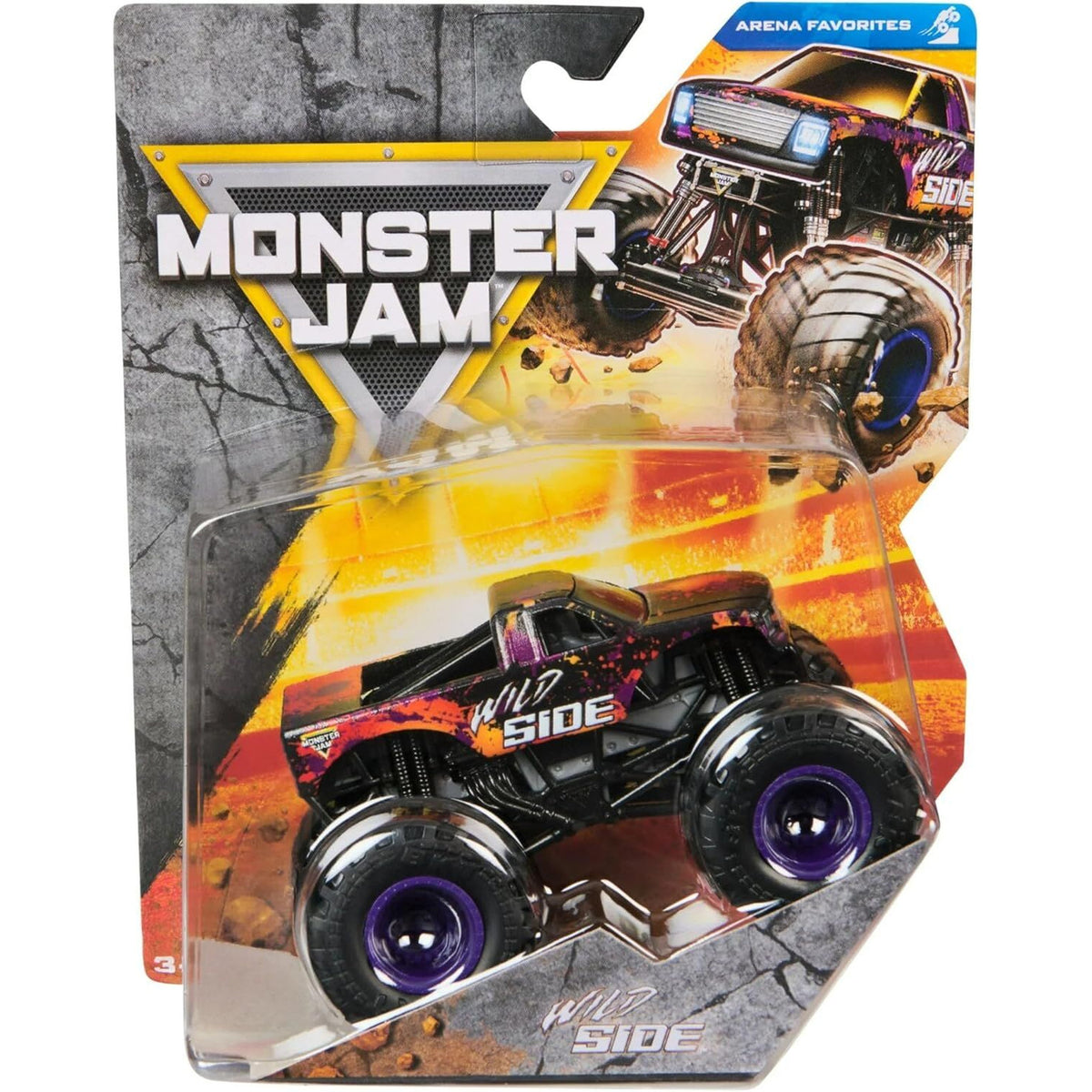Monster Jam 1:64 Die-Cast Truck - Wild Side