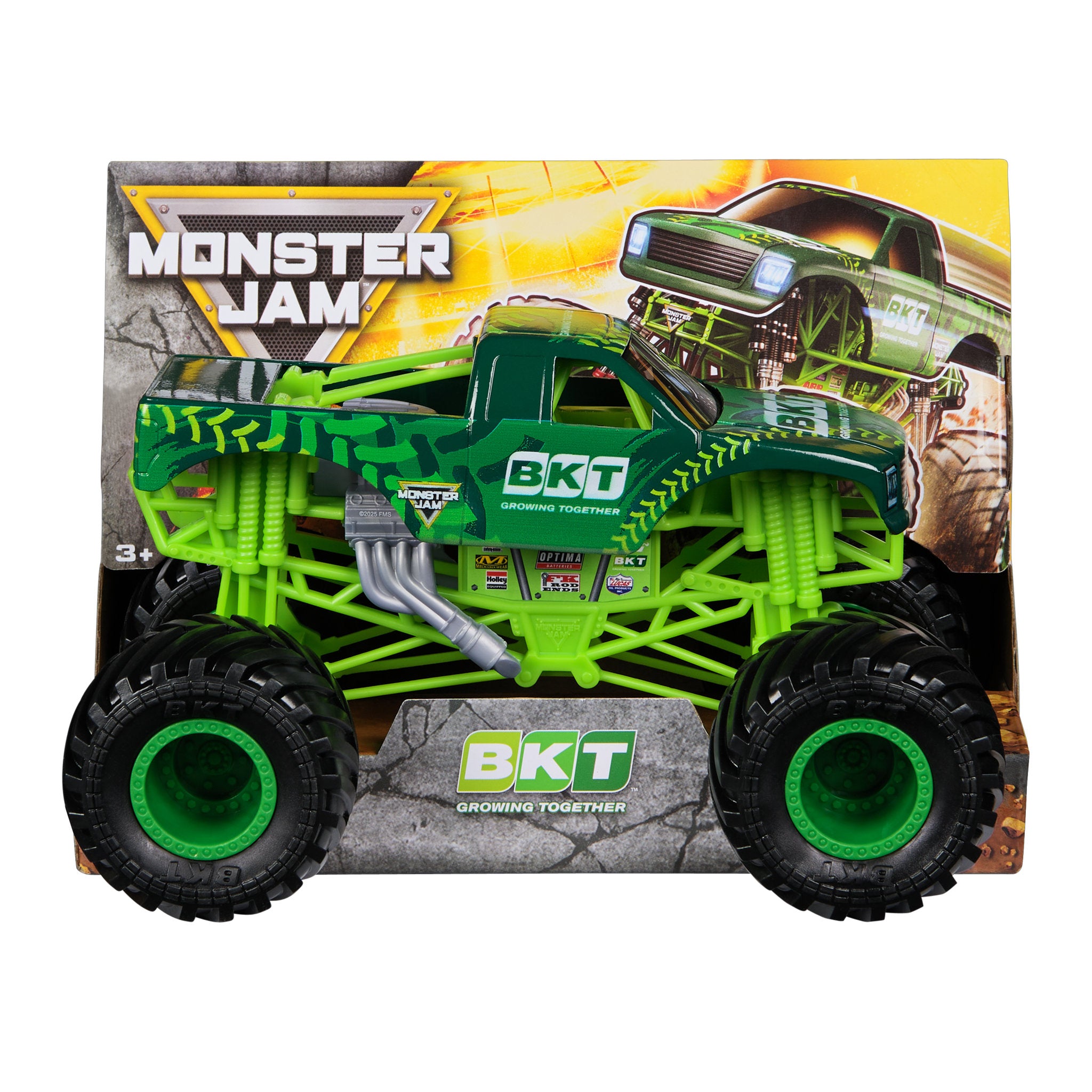 Monster Jam 1:24 Monster Truck - BKT Pickup Truck