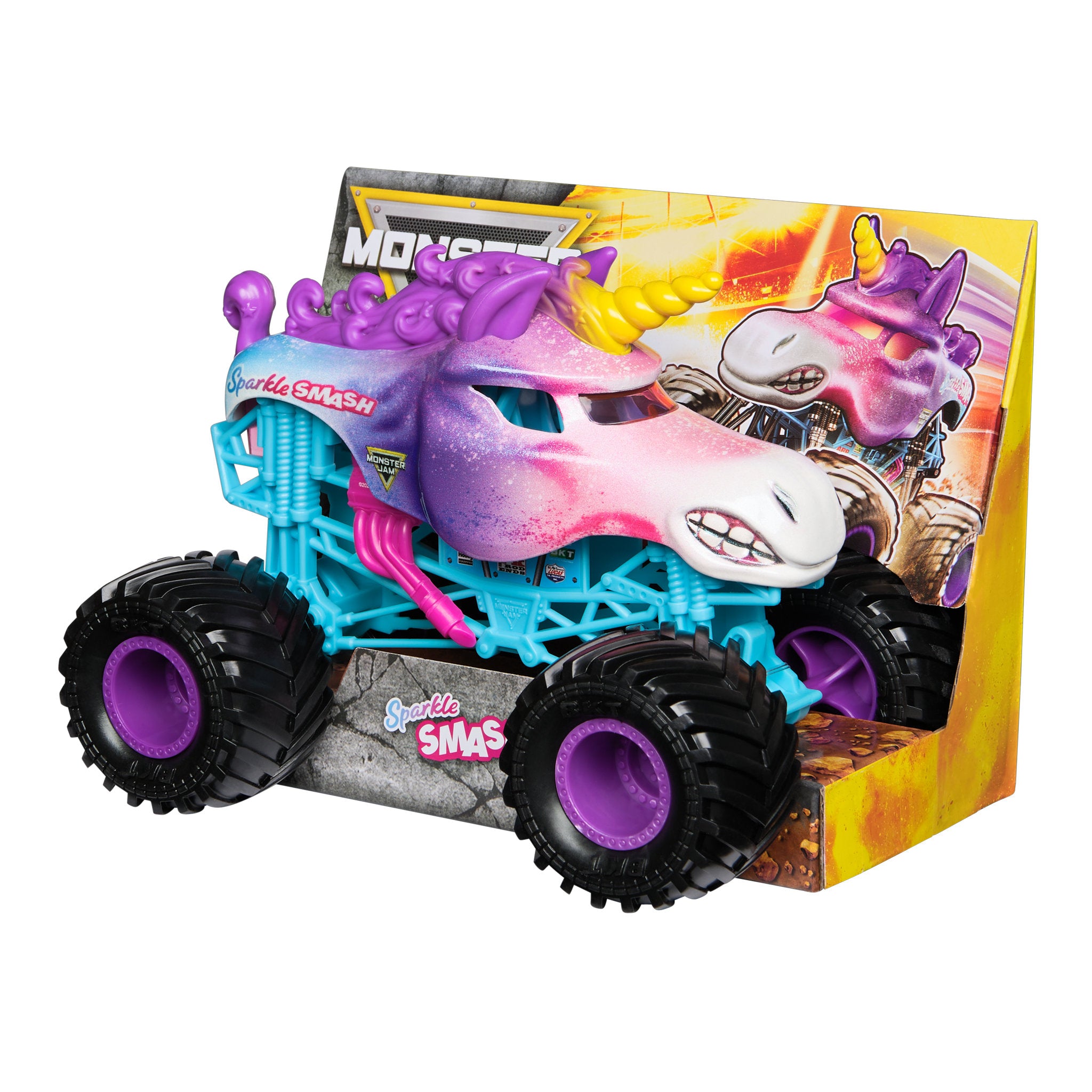 Monster Jam 1:24 Monster Truck - Sparklesmash