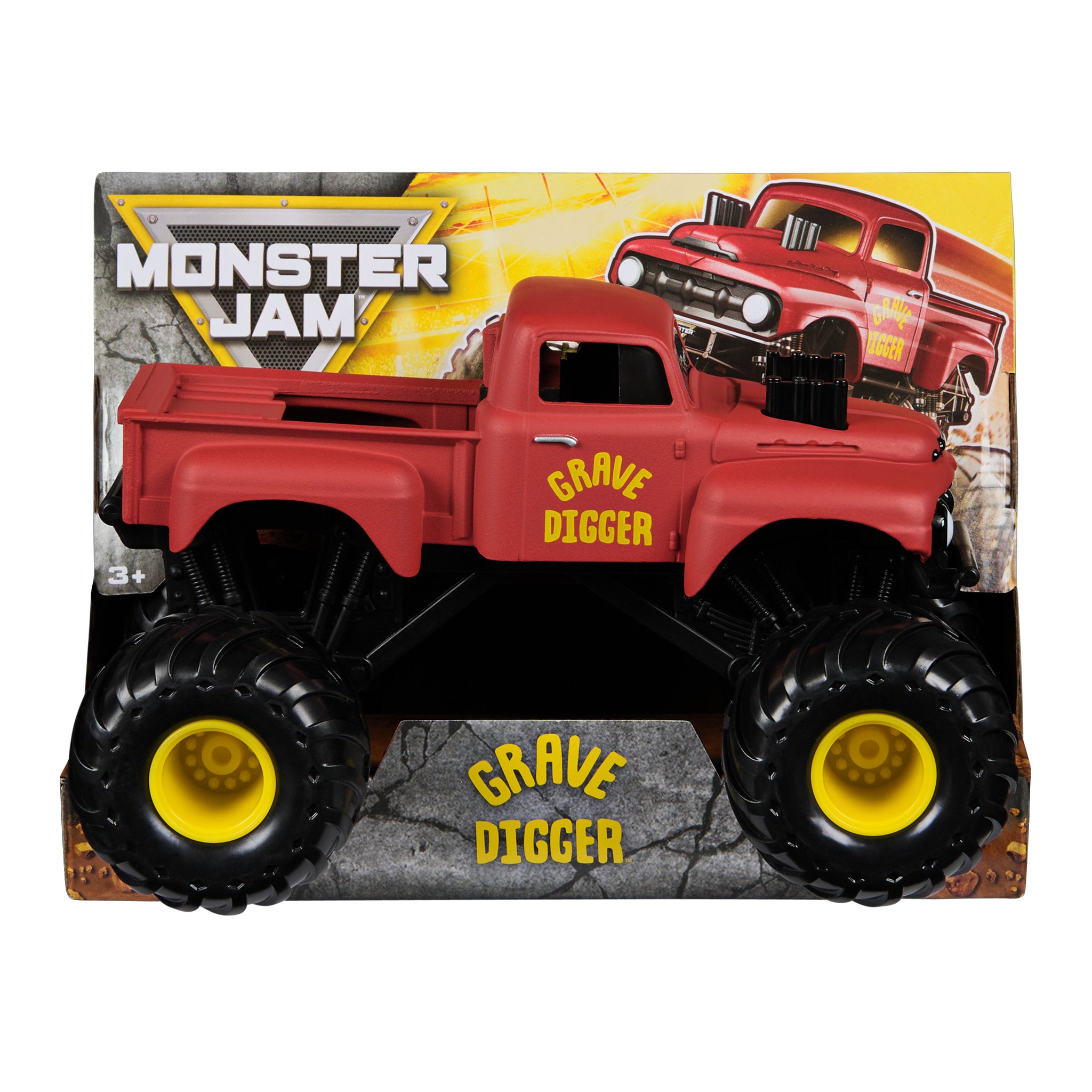 Monster Jam 1:24 Monster Truck - Gravedigger