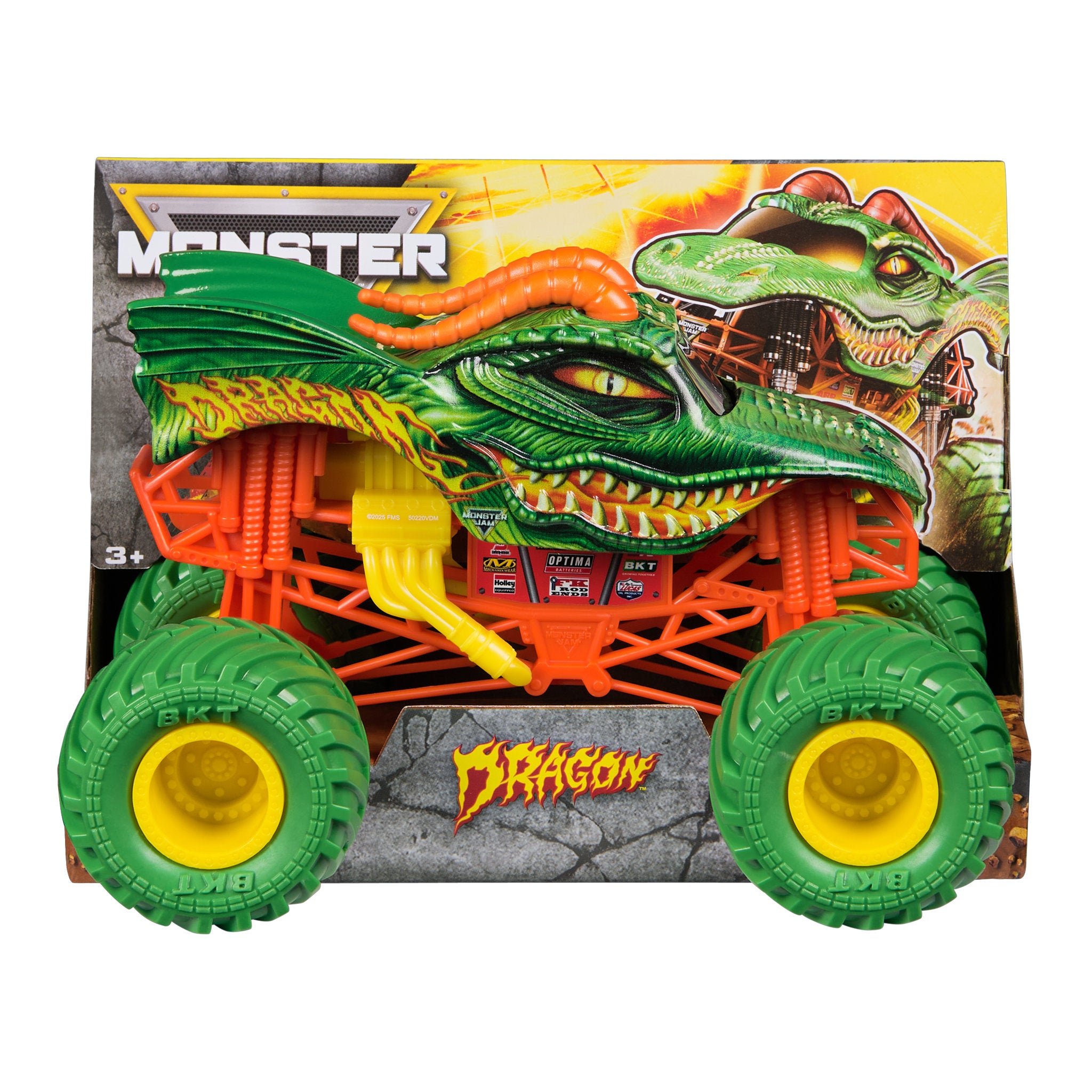 Monster Jam 1:24 Monster Truck - Dragon